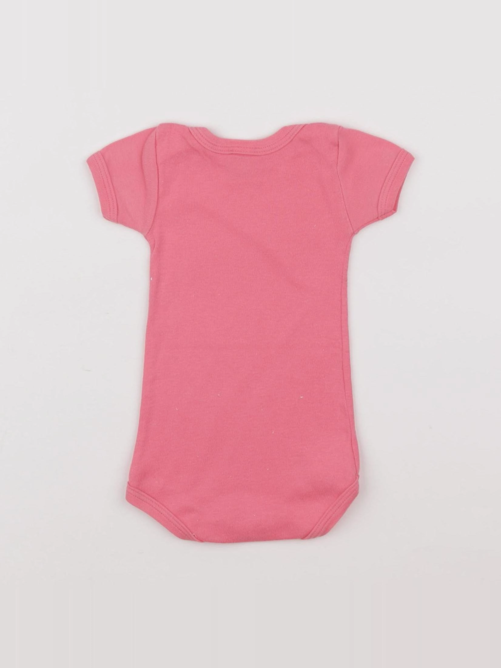 Petit Bateau - body rose - 6 mois