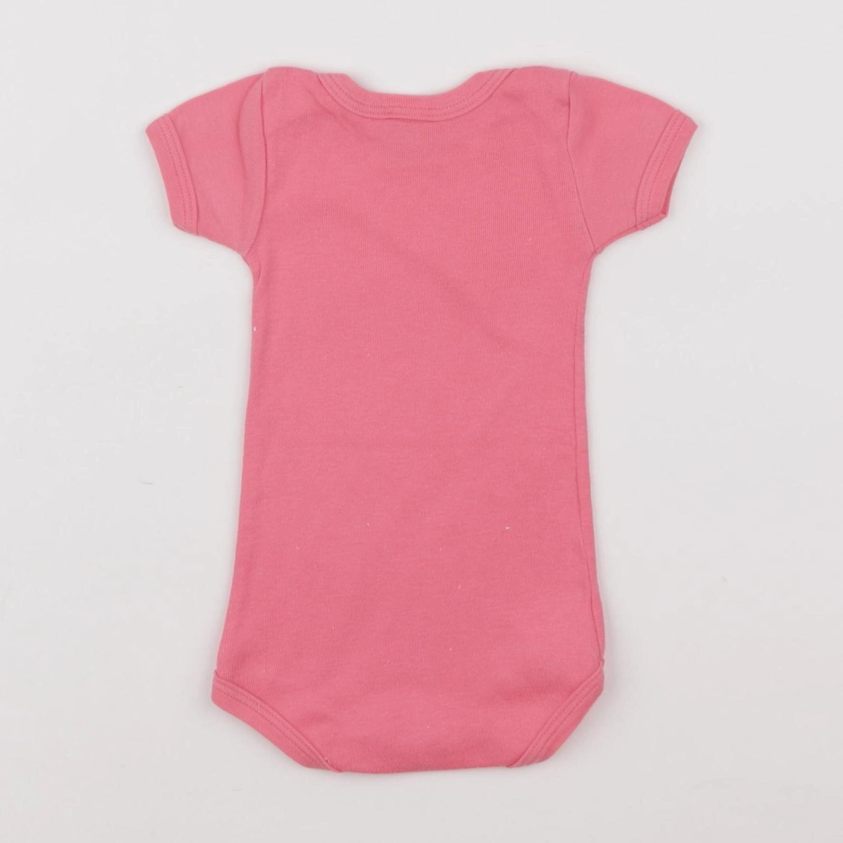 Petit Bateau - body rose - 6 mois