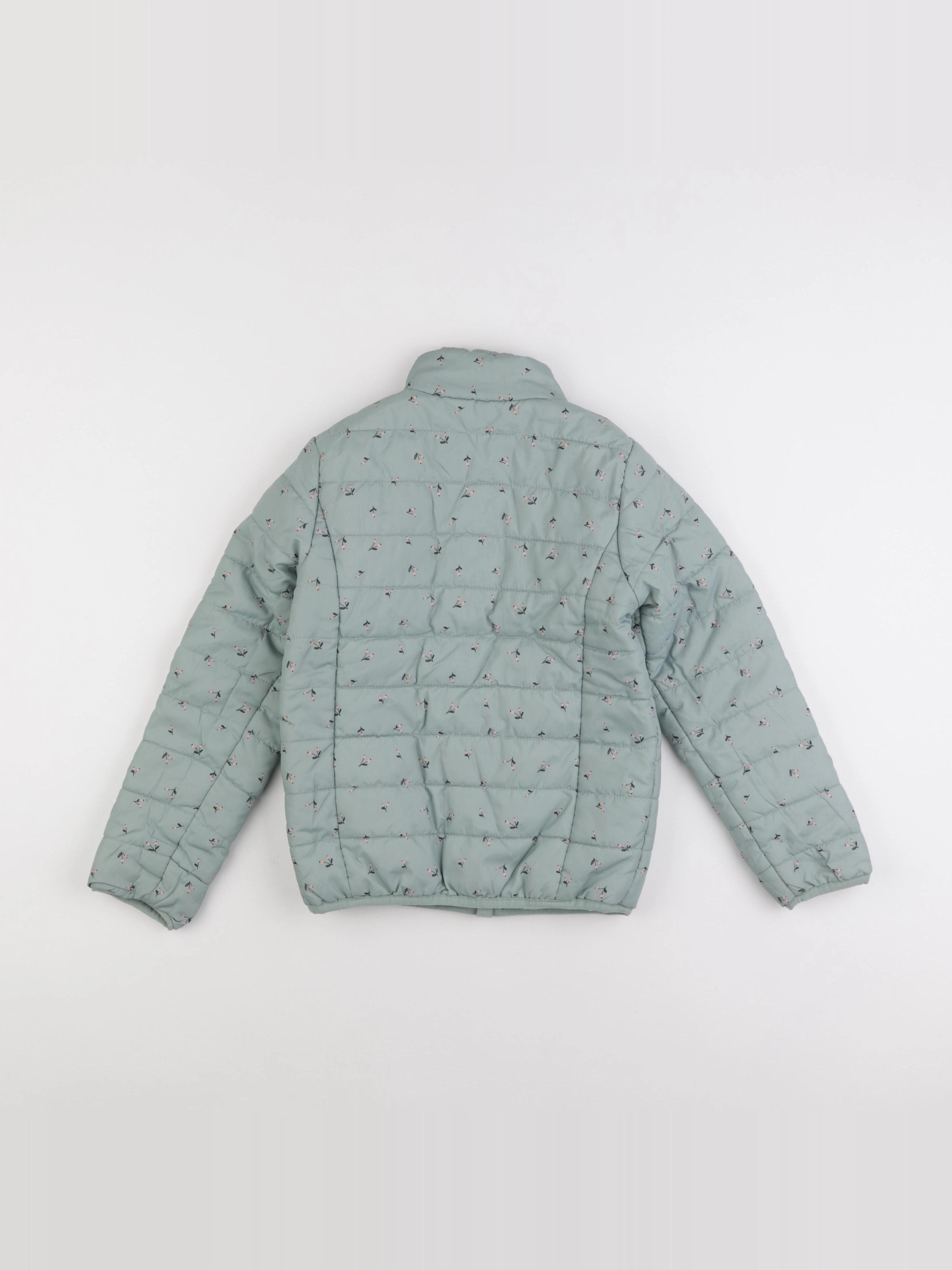 Vertbaudet - doudoune vert - 9 ans