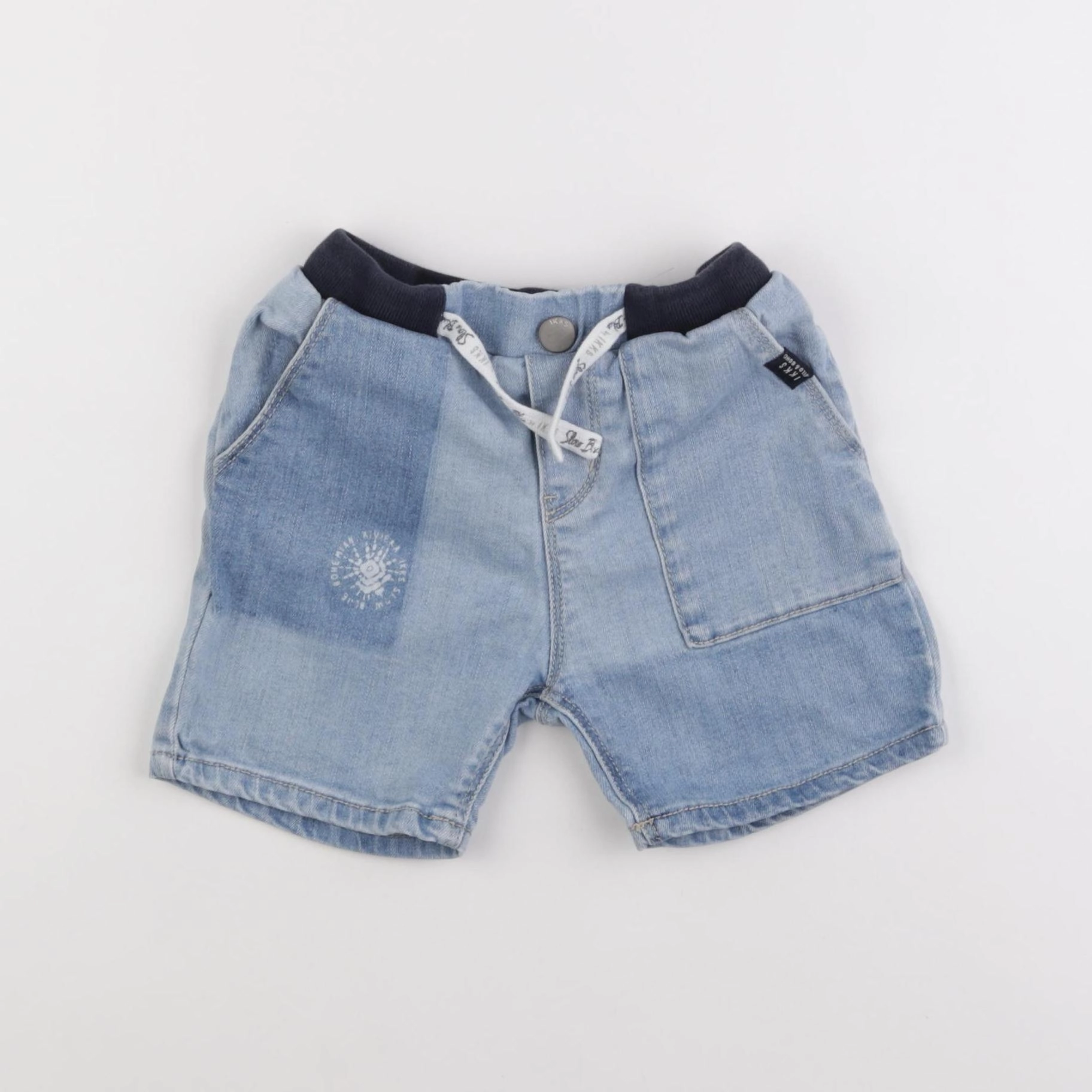 IKKS - short bleu - 4 ans
