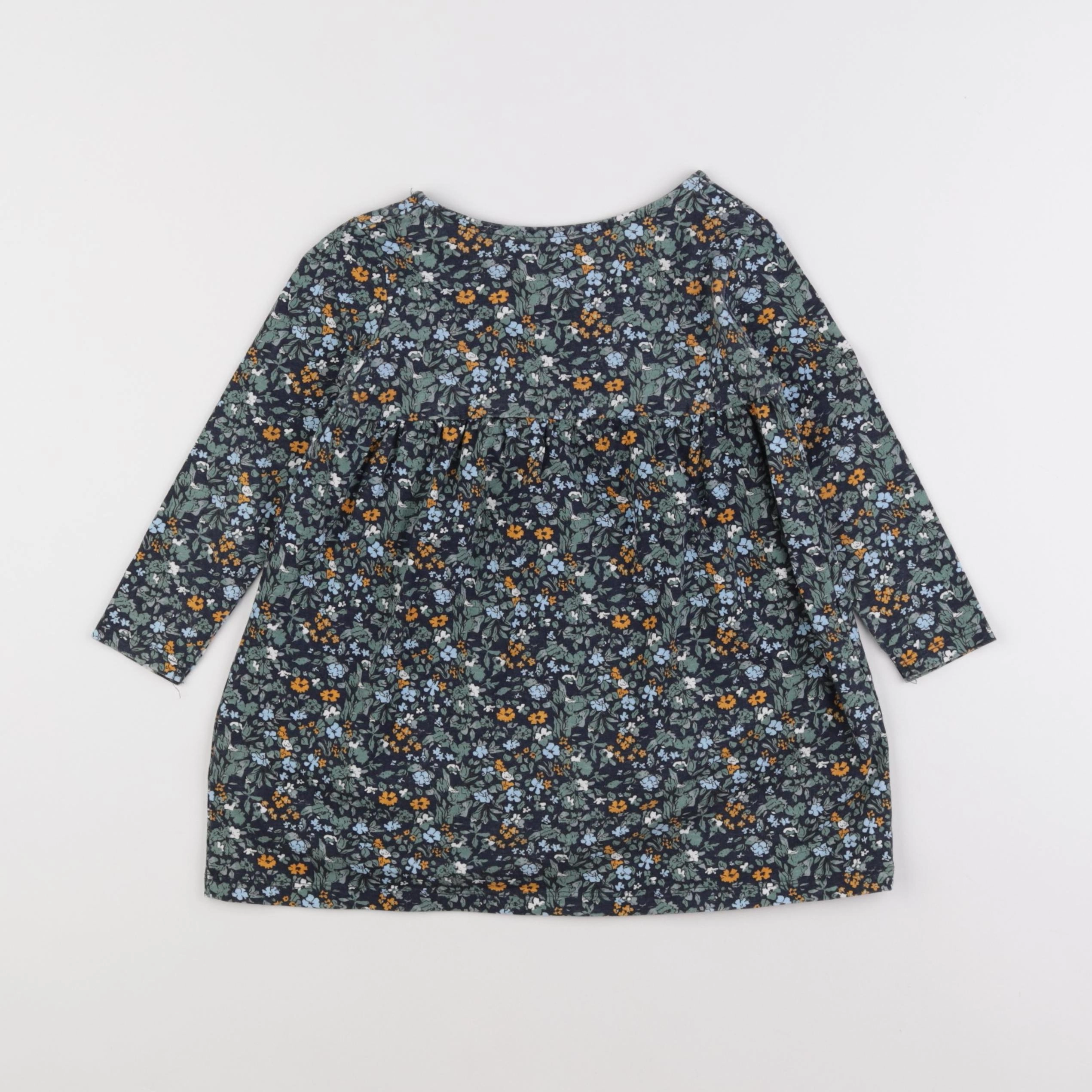 Vertbaudet - robe vert - 3 ans