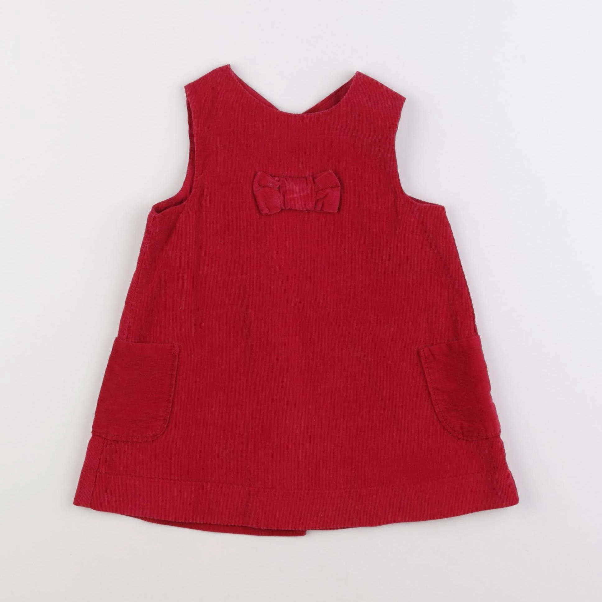 Jacadi - robe rouge - 12 mois