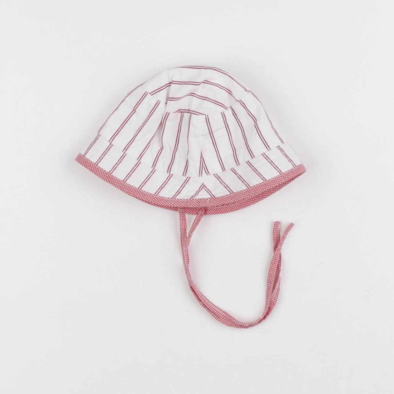 Jacadi - chapeau blanc, rouge - 3 mois