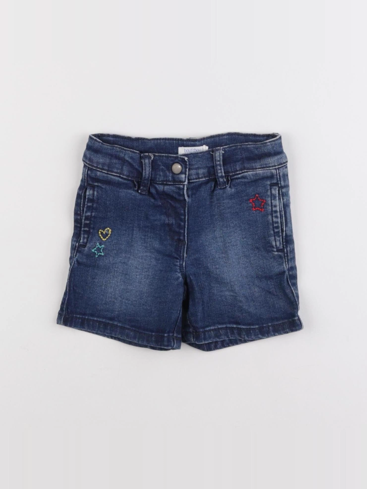 Boutchou - short bleu - 9 mois