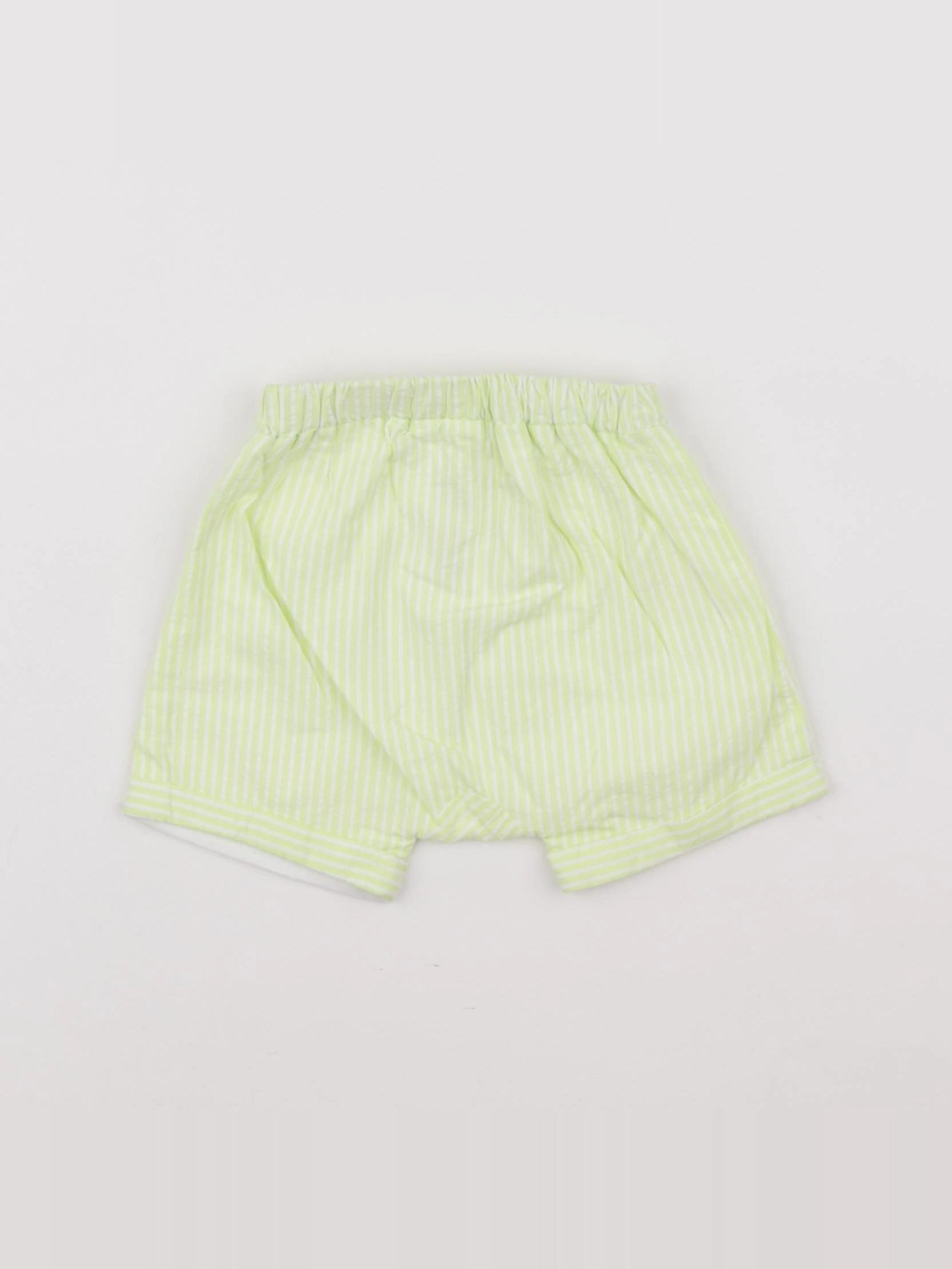 Jacadi - short vert - 6 mois