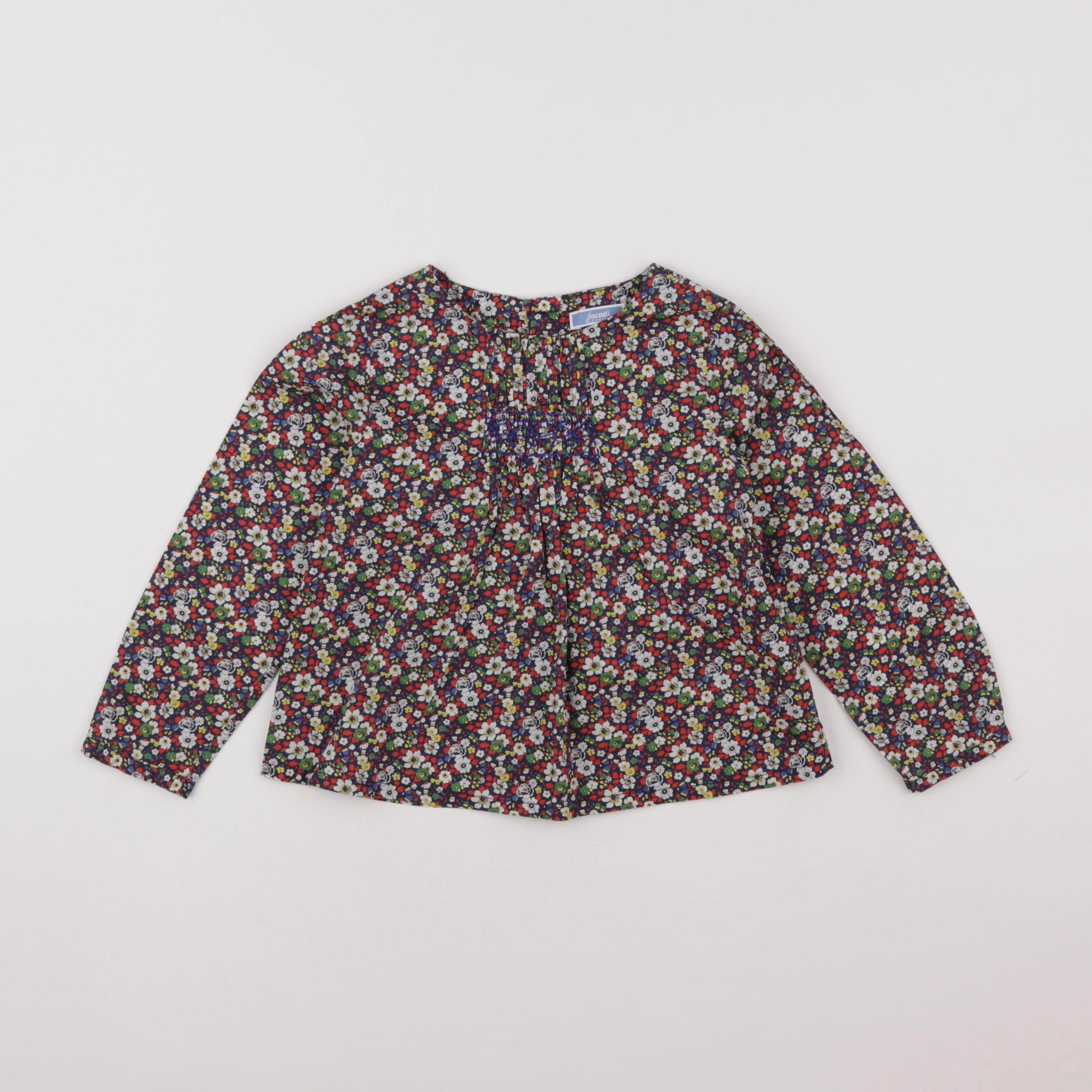 Jacadi - blouse liberty multicolore - 4 ans