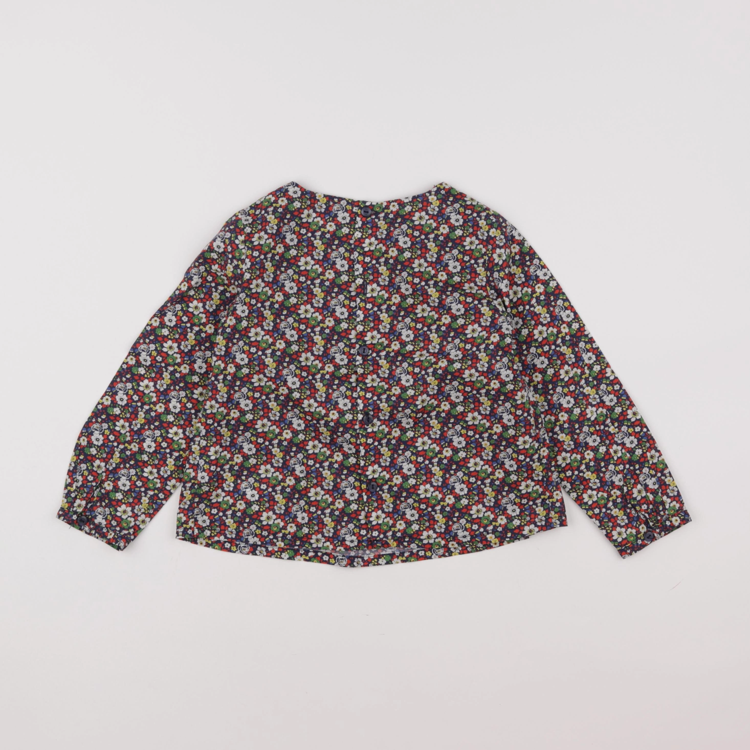 Jacadi - blouse liberty multicolore - 4 ans