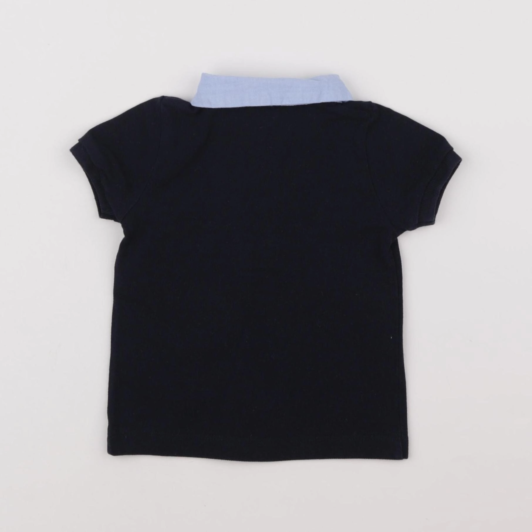 Jacadi - polo bleu - 6 mois