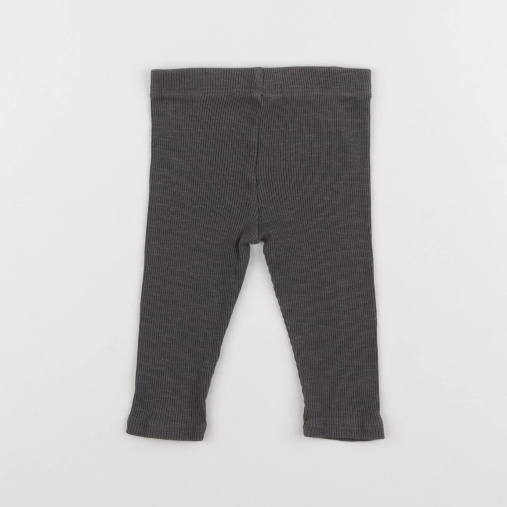 Vertbaudet - legging gris - 12 mois