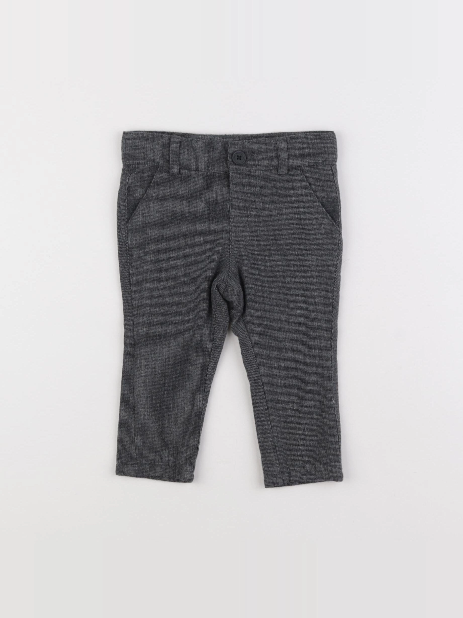 Tape à l'oeil - pantalon gris - 6 mois