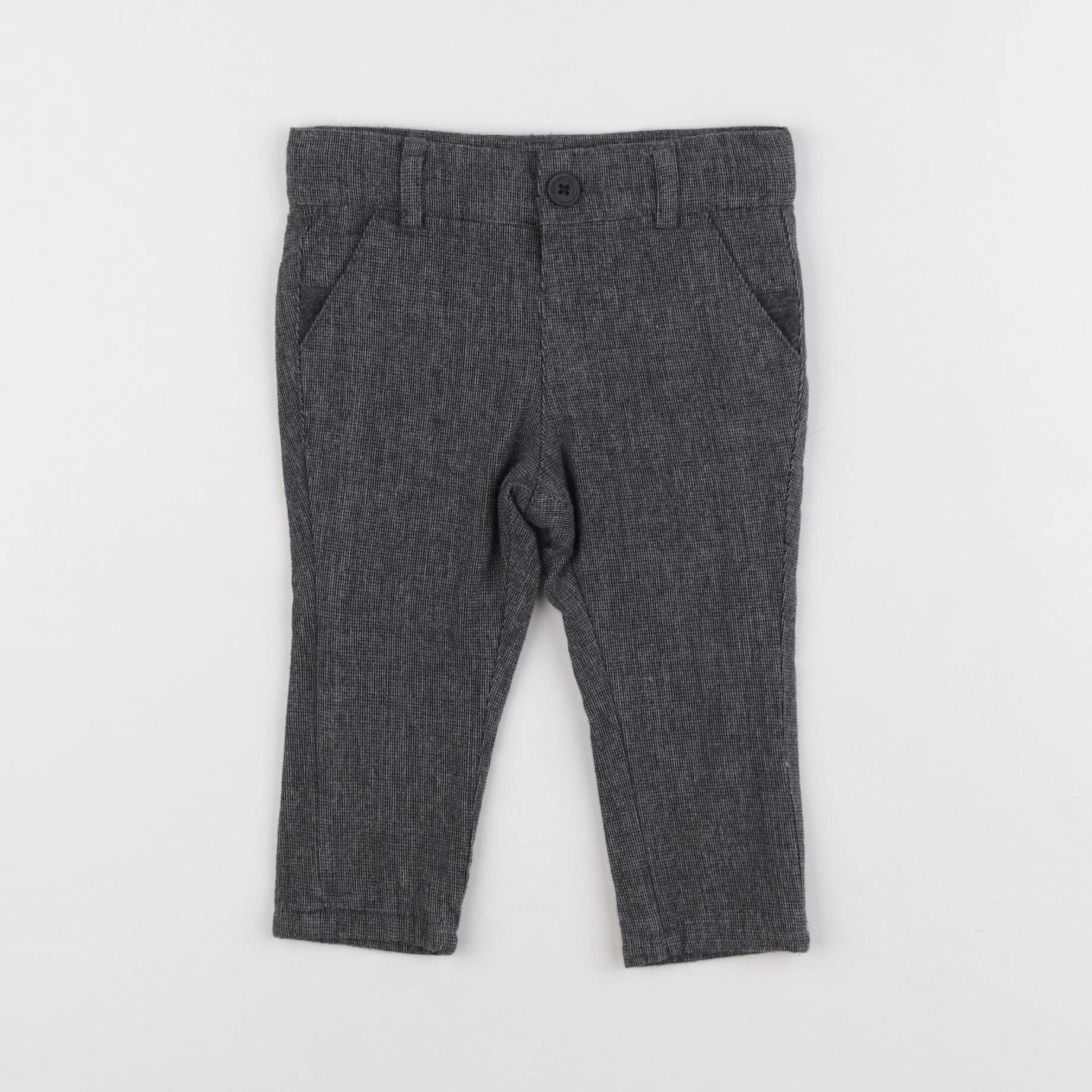 Tape à l'oeil - pantalon gris - 6 mois