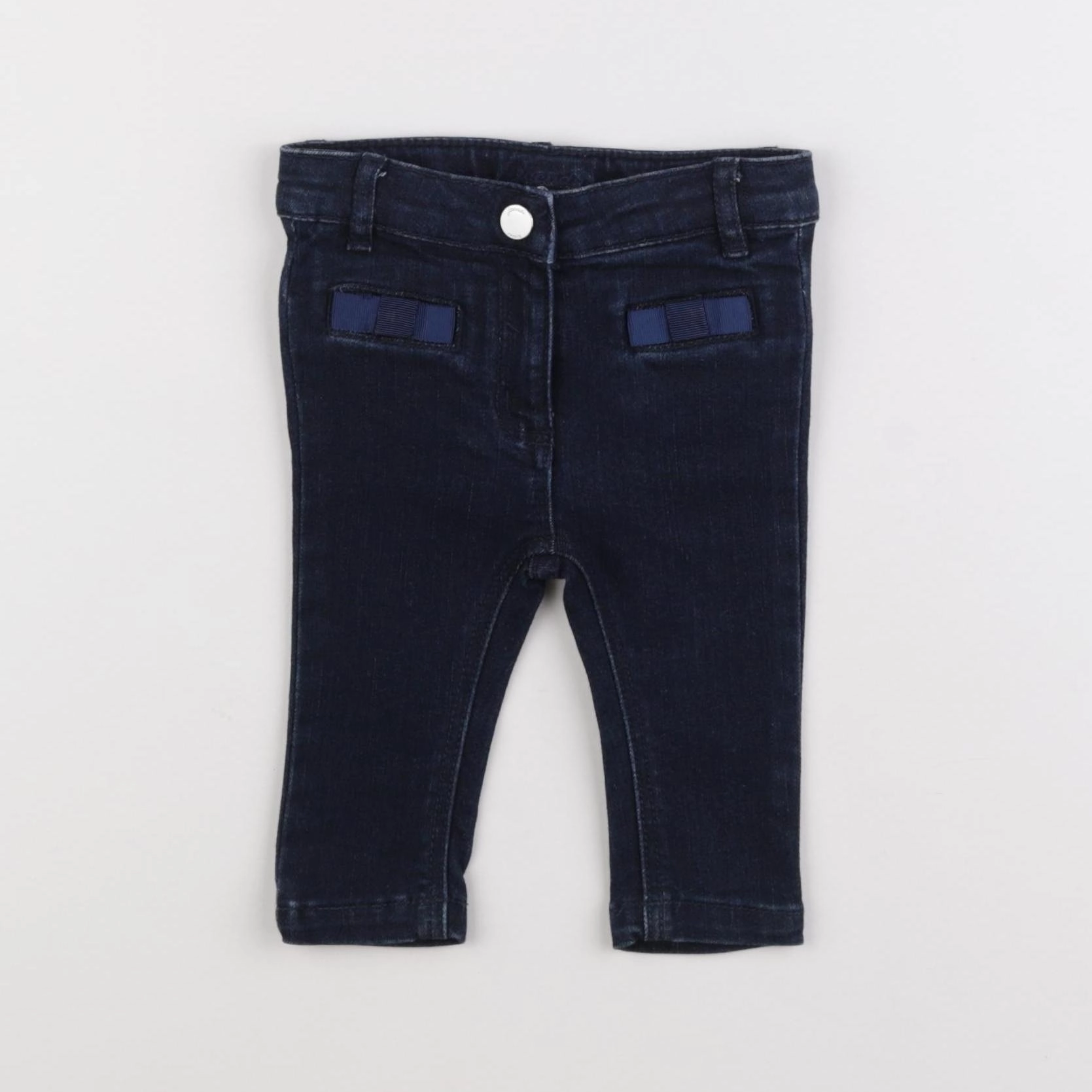 Jacadi - jean bleu - 6 mois