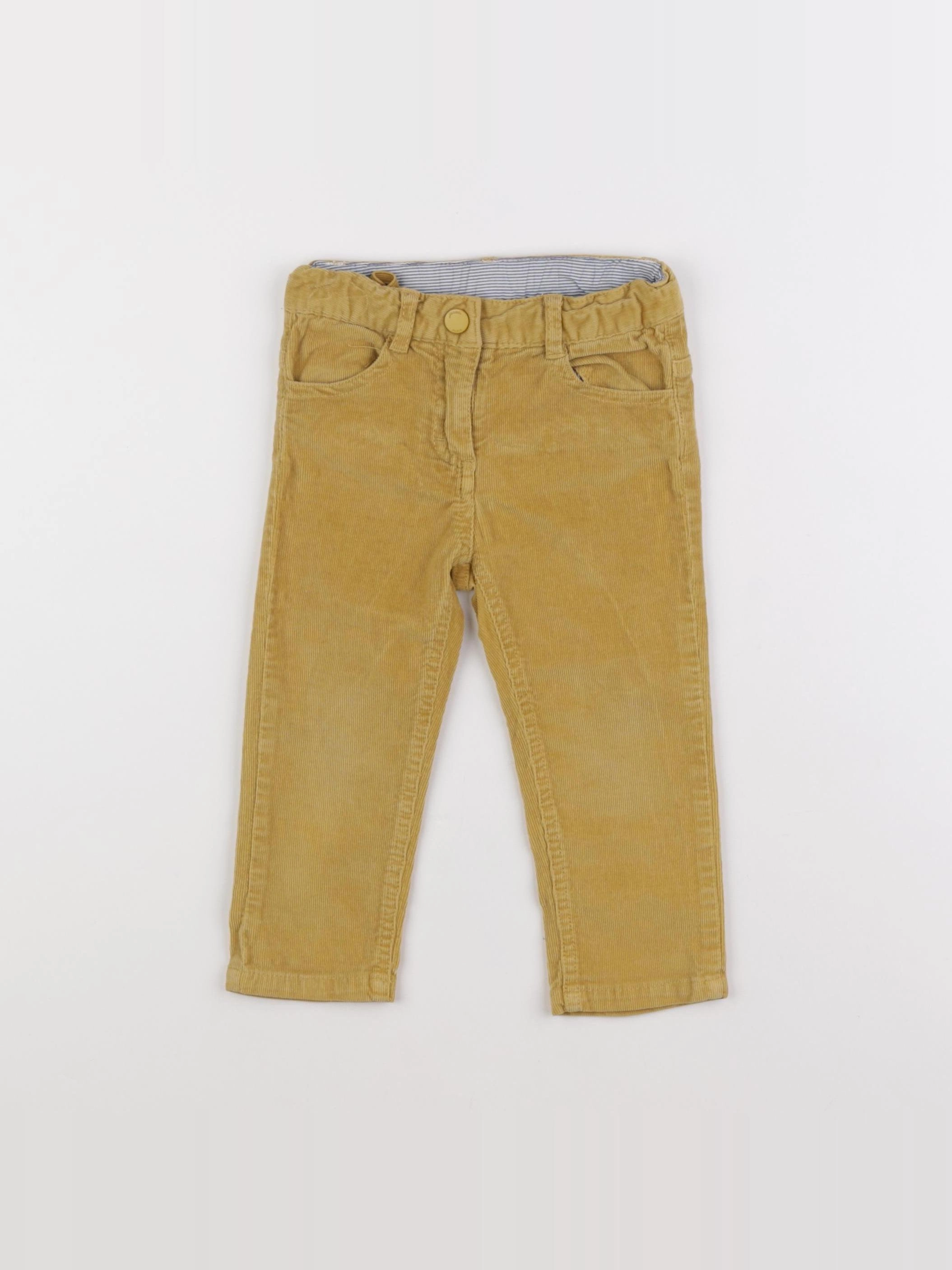 Jacadi - pantalon jaune - 18 mois