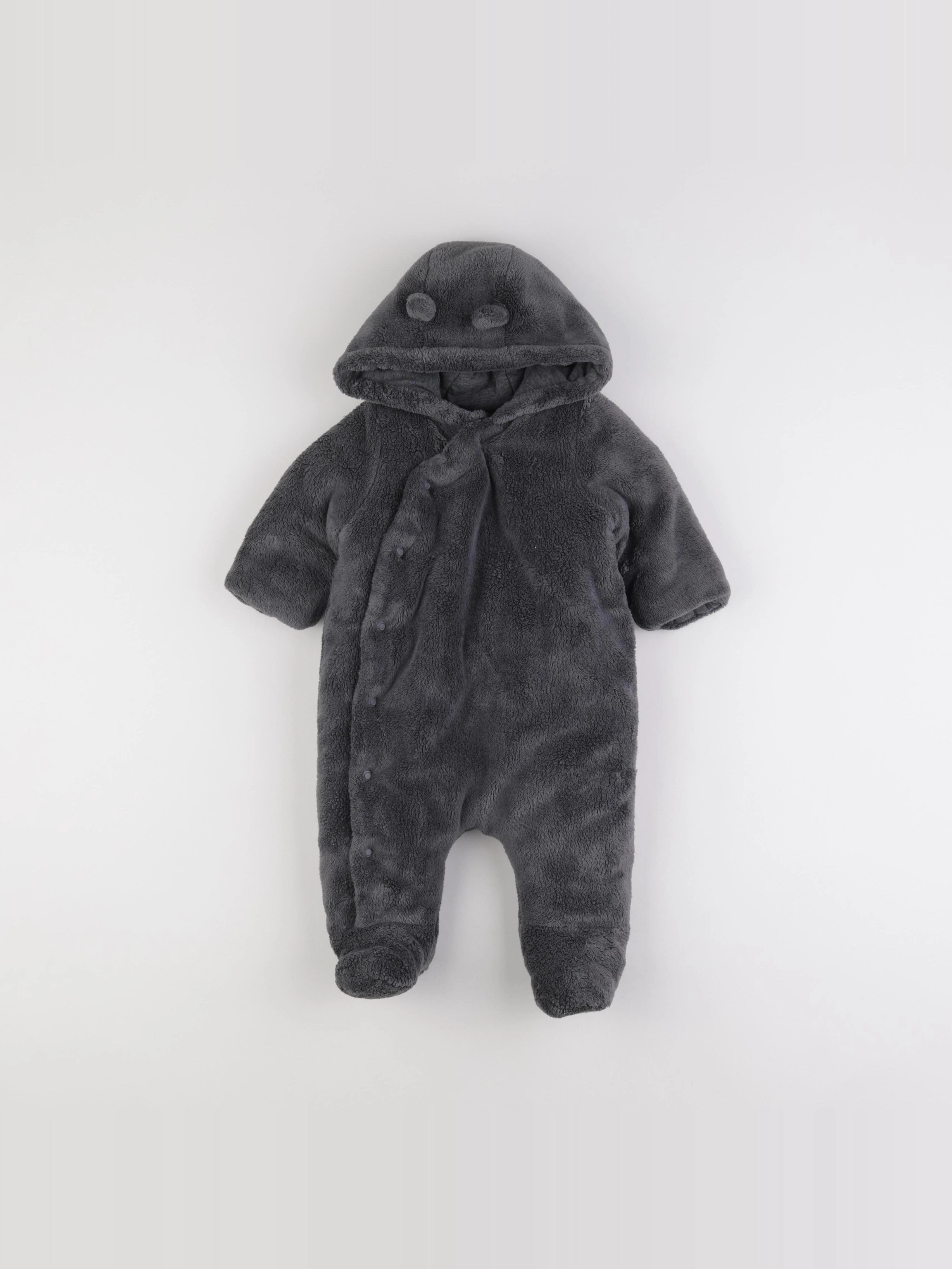 Natalys - combi-pilote gris - 6 mois