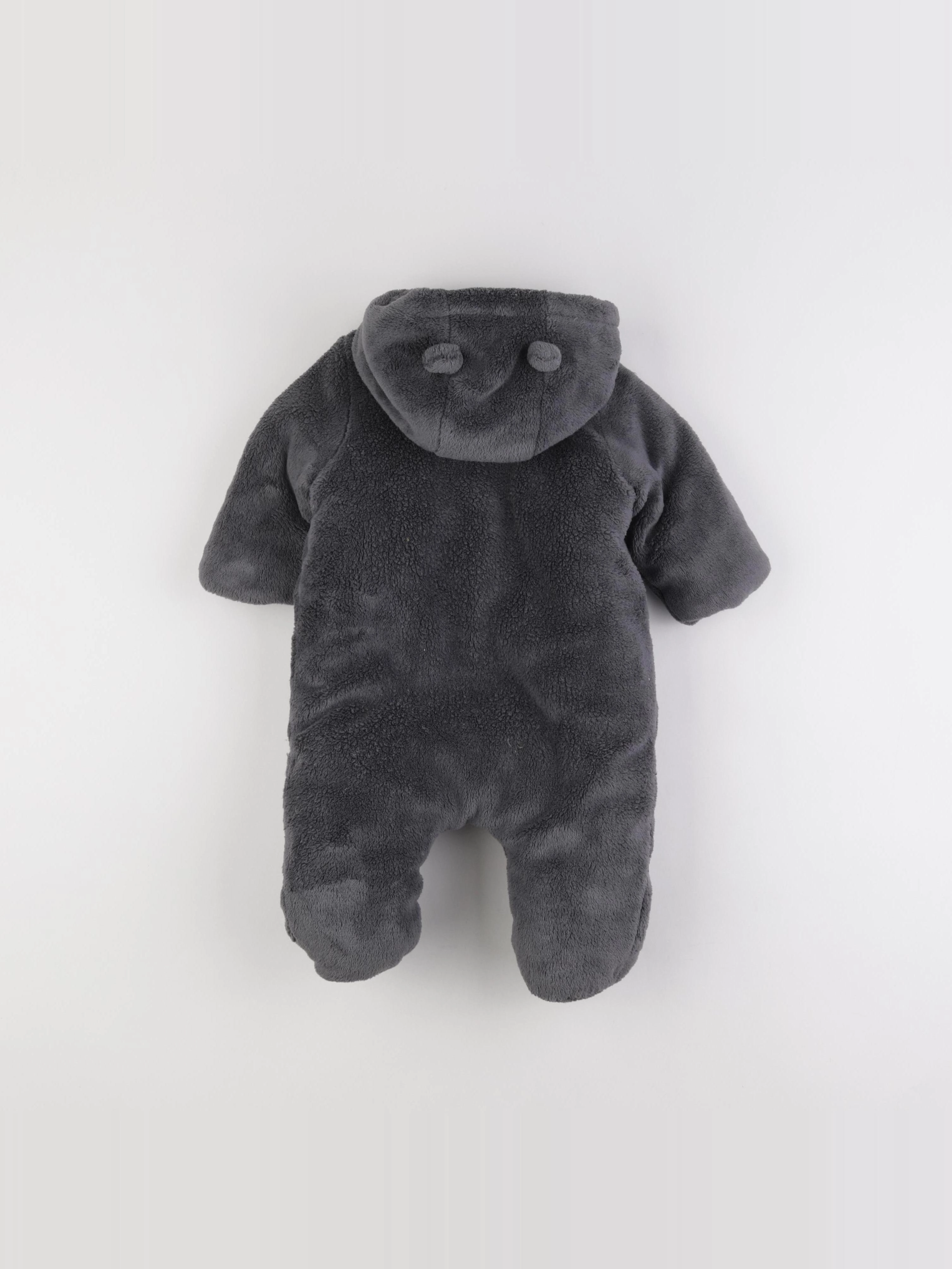 Natalys - combi-pilote gris - 6 mois