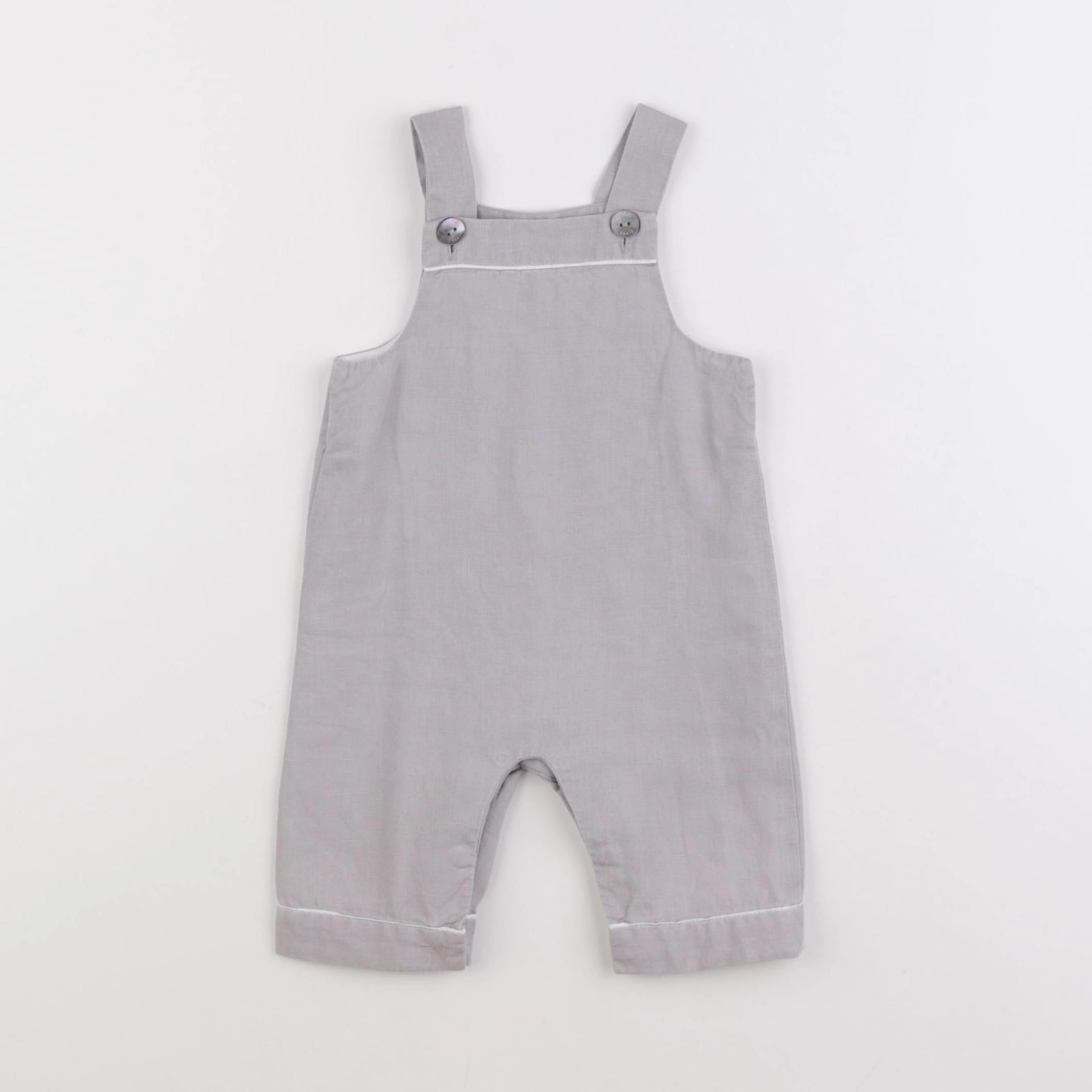 Jacadi - salopette gris - 3 mois