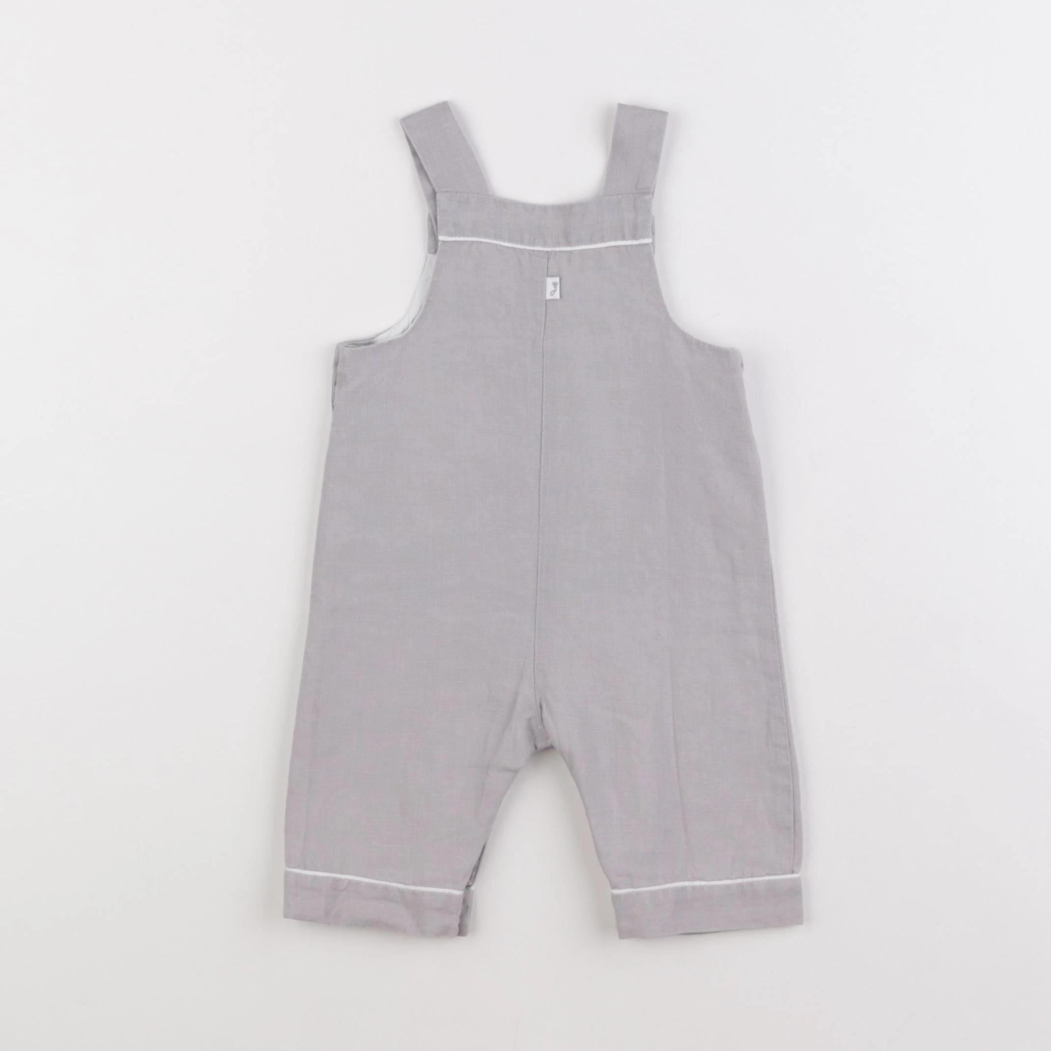 Jacadi - salopette gris - 3 mois