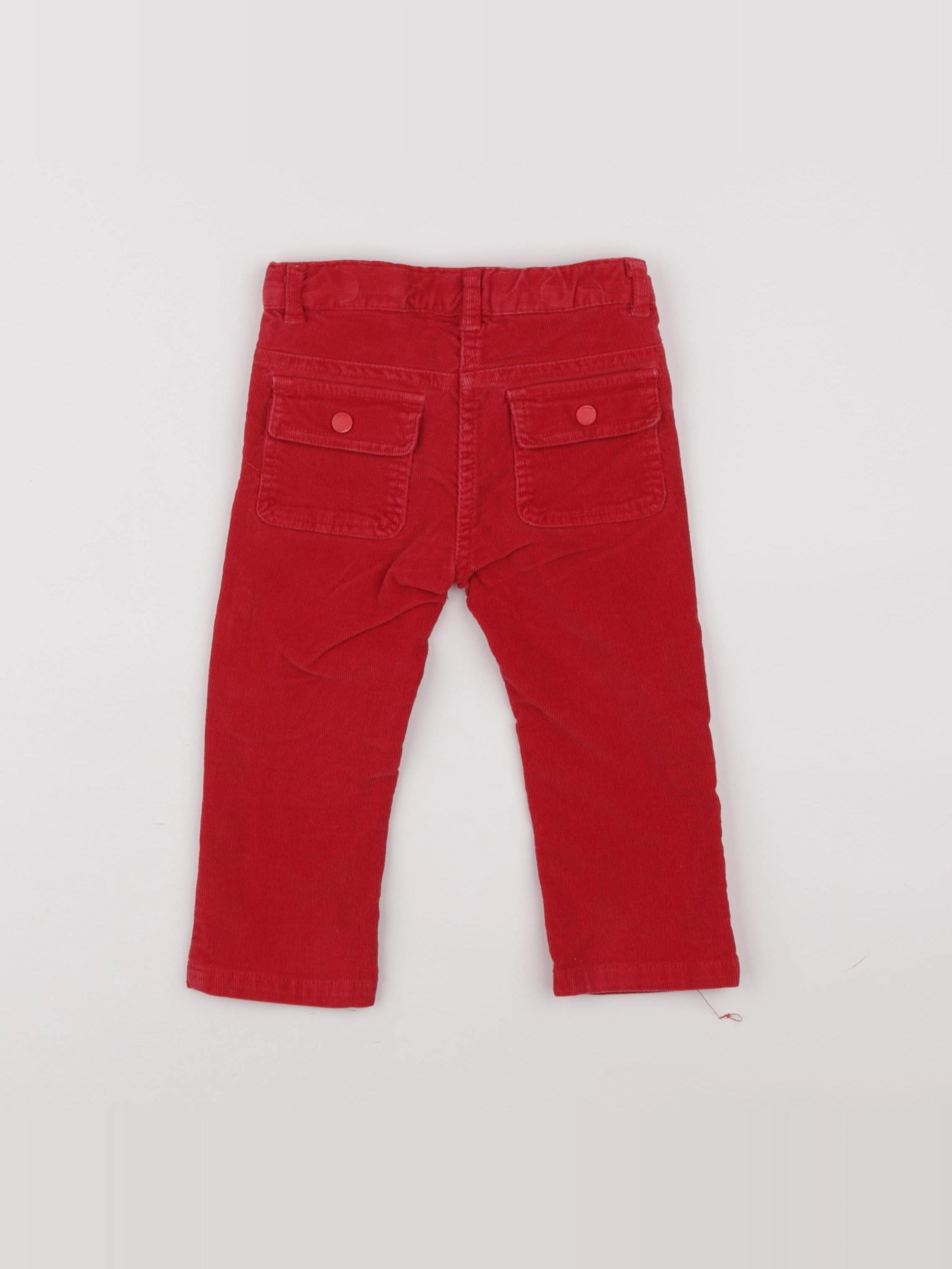 Jacadi - pantalon rouge - 18 mois