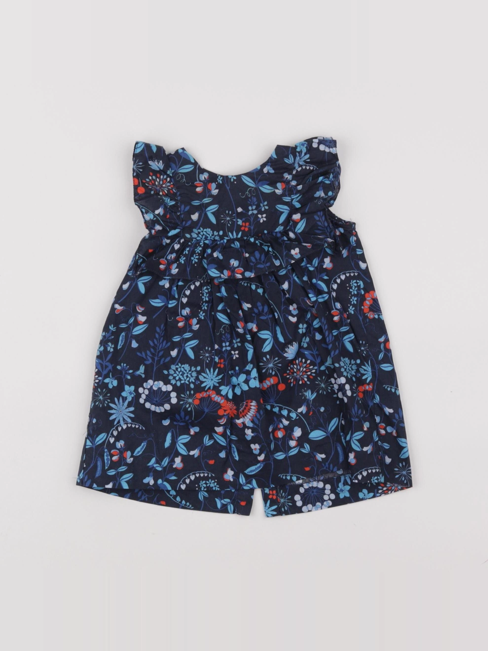 Jacadi - robe bleu - 6 mois