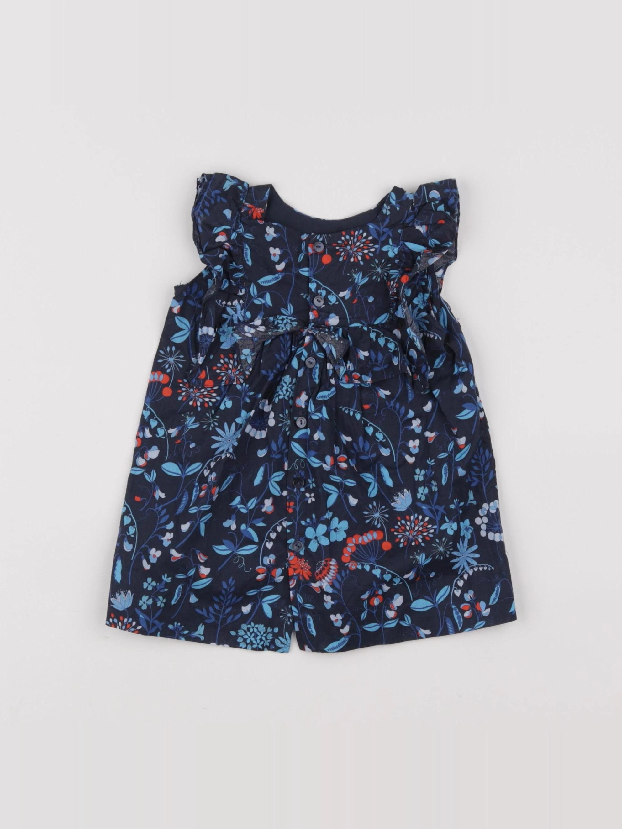 Jacadi - robe bleu - 6 mois