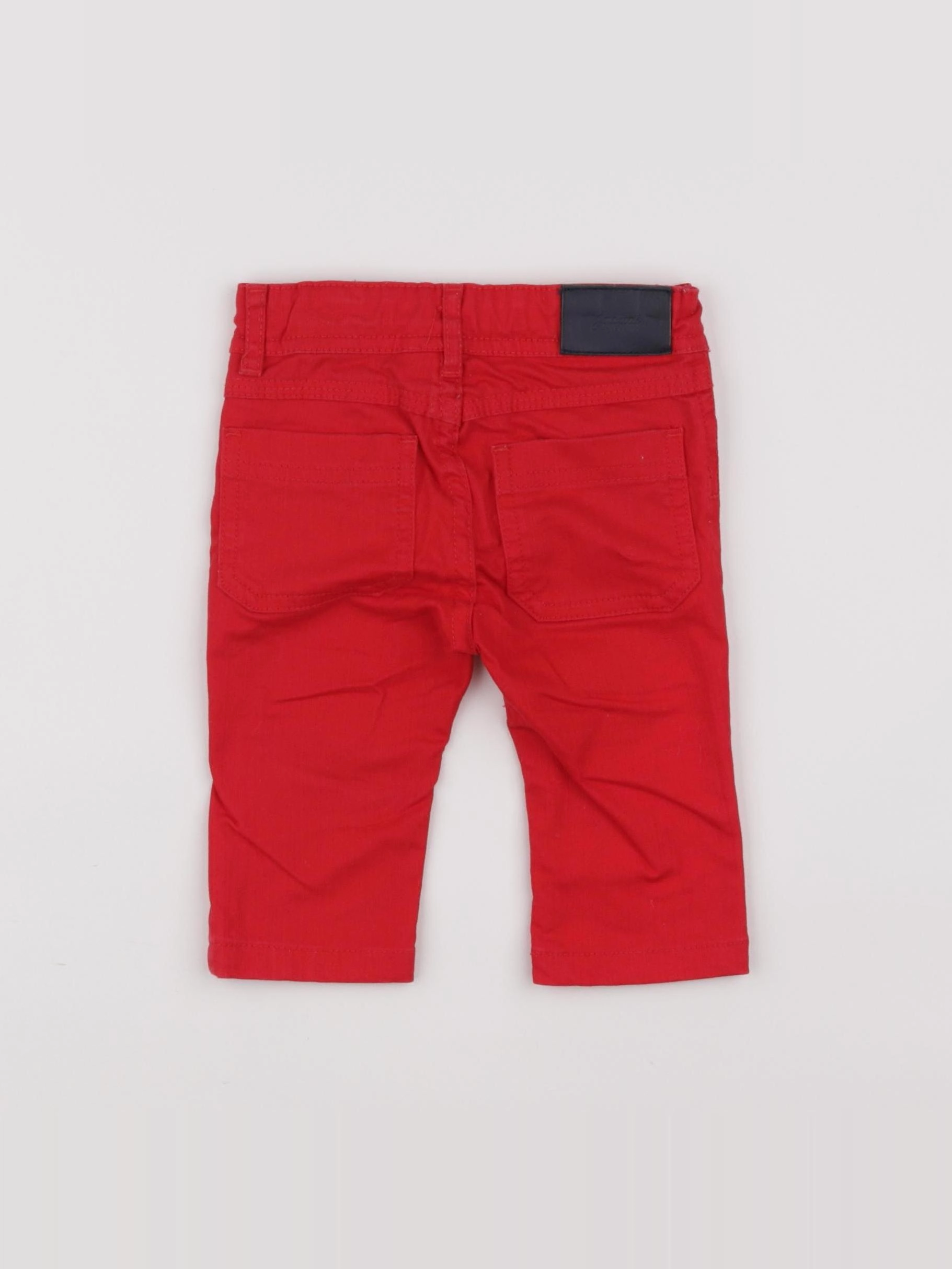 Jacadi - jean rouge - 6 mois