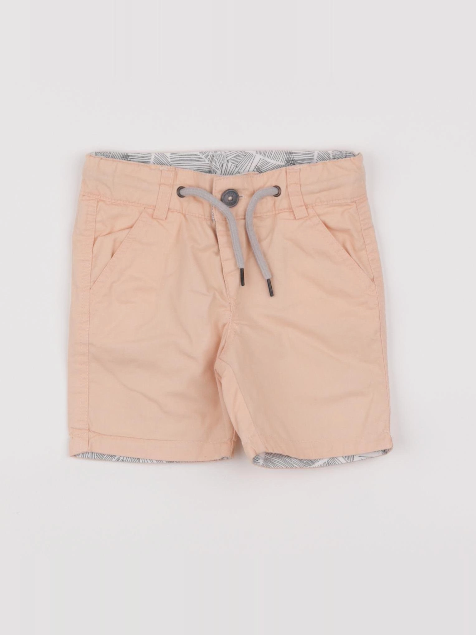 IKKS - short réversible orange - 6 mois