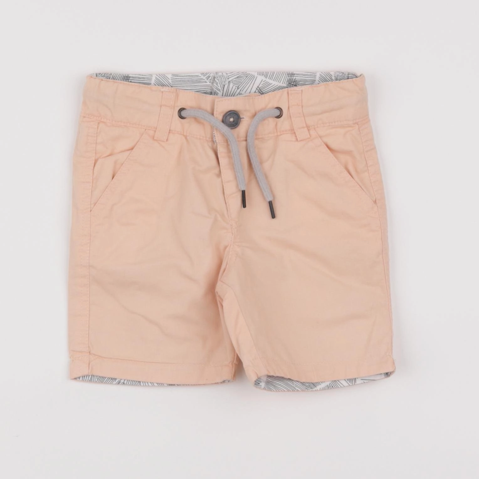 IKKS - short réversible orange - 6 mois