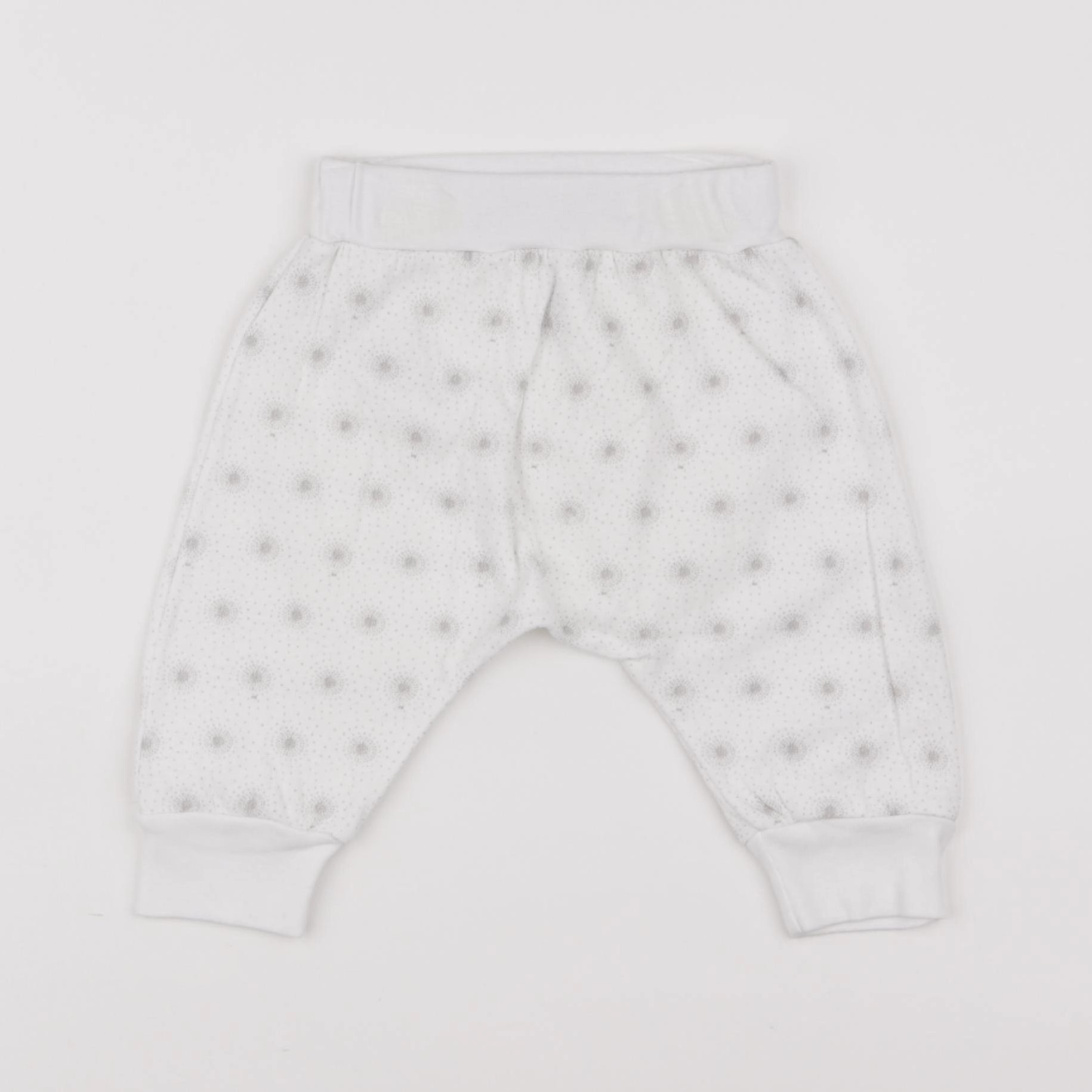 Petit Bateau - sarouel blanc - 6 mois