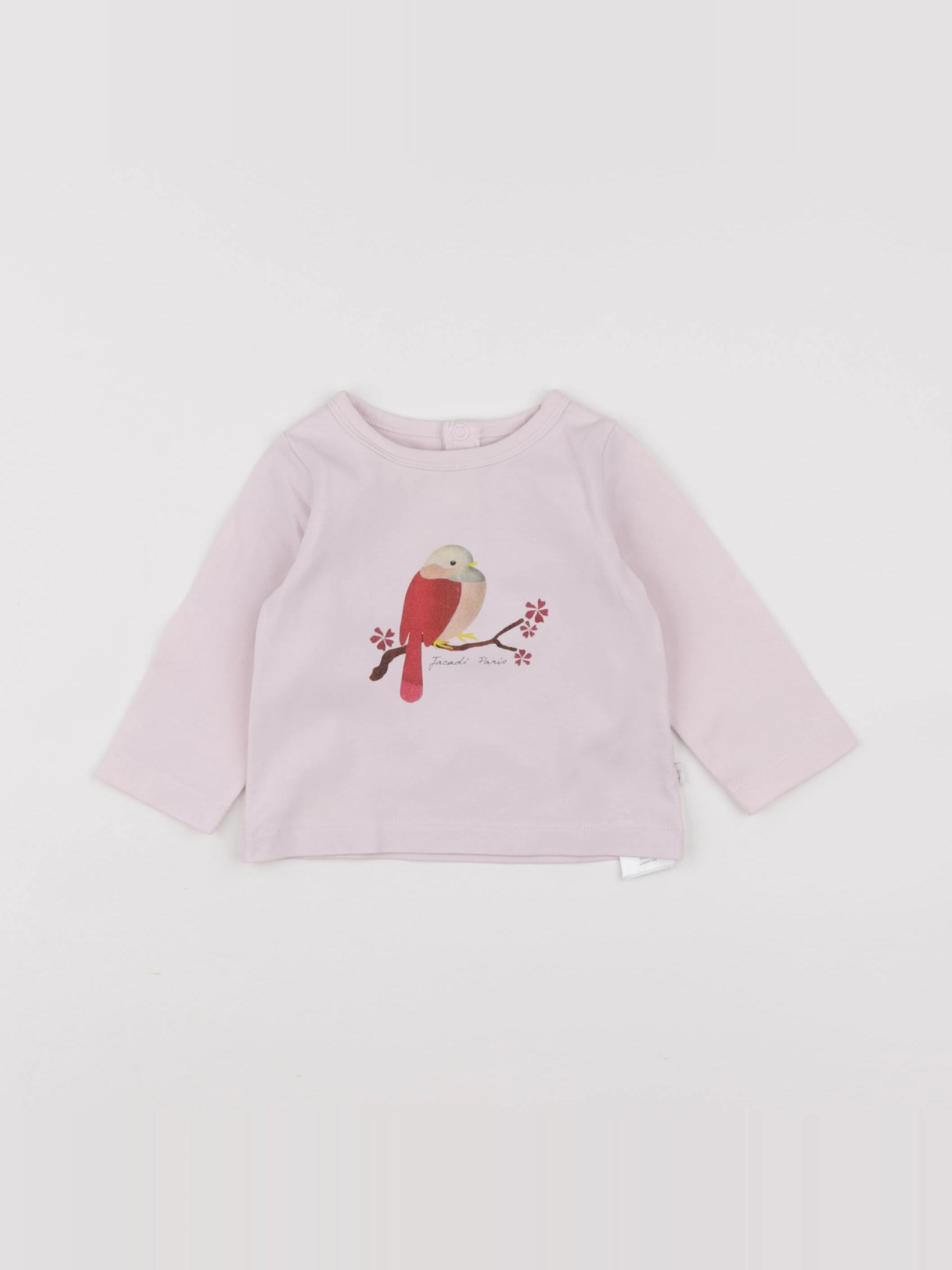 Jacadi - tee-shirt rose - 6 mois