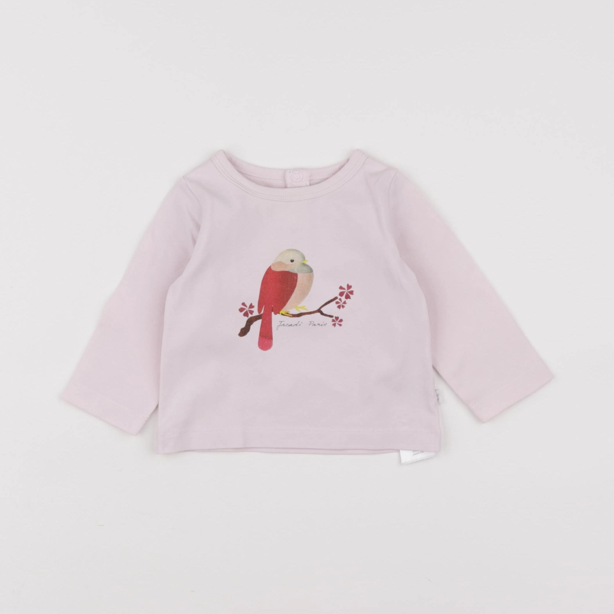 Jacadi - tee-shirt rose - 6 mois