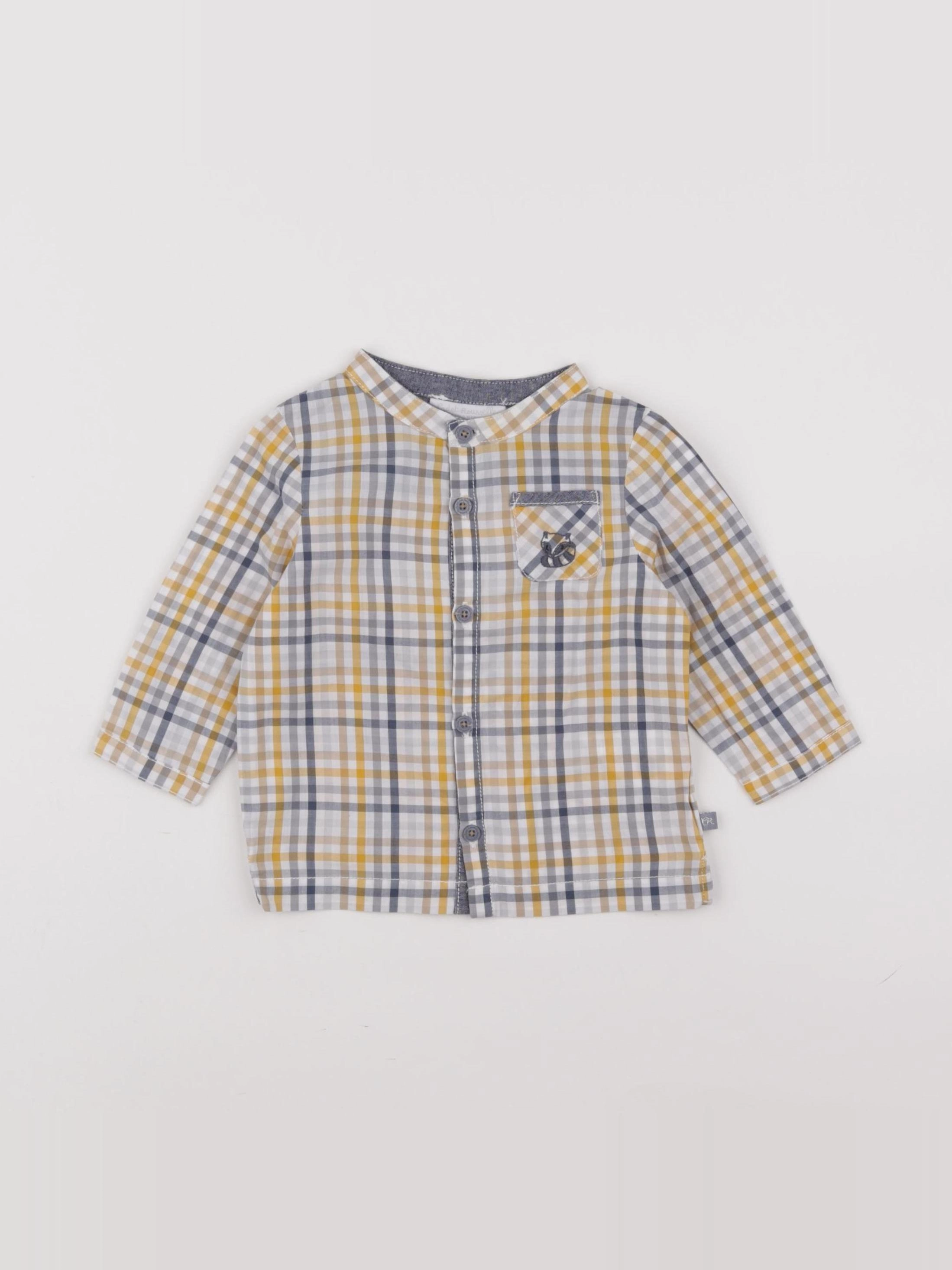 Cadet Rousselle - chemise multicolore - 6 mois