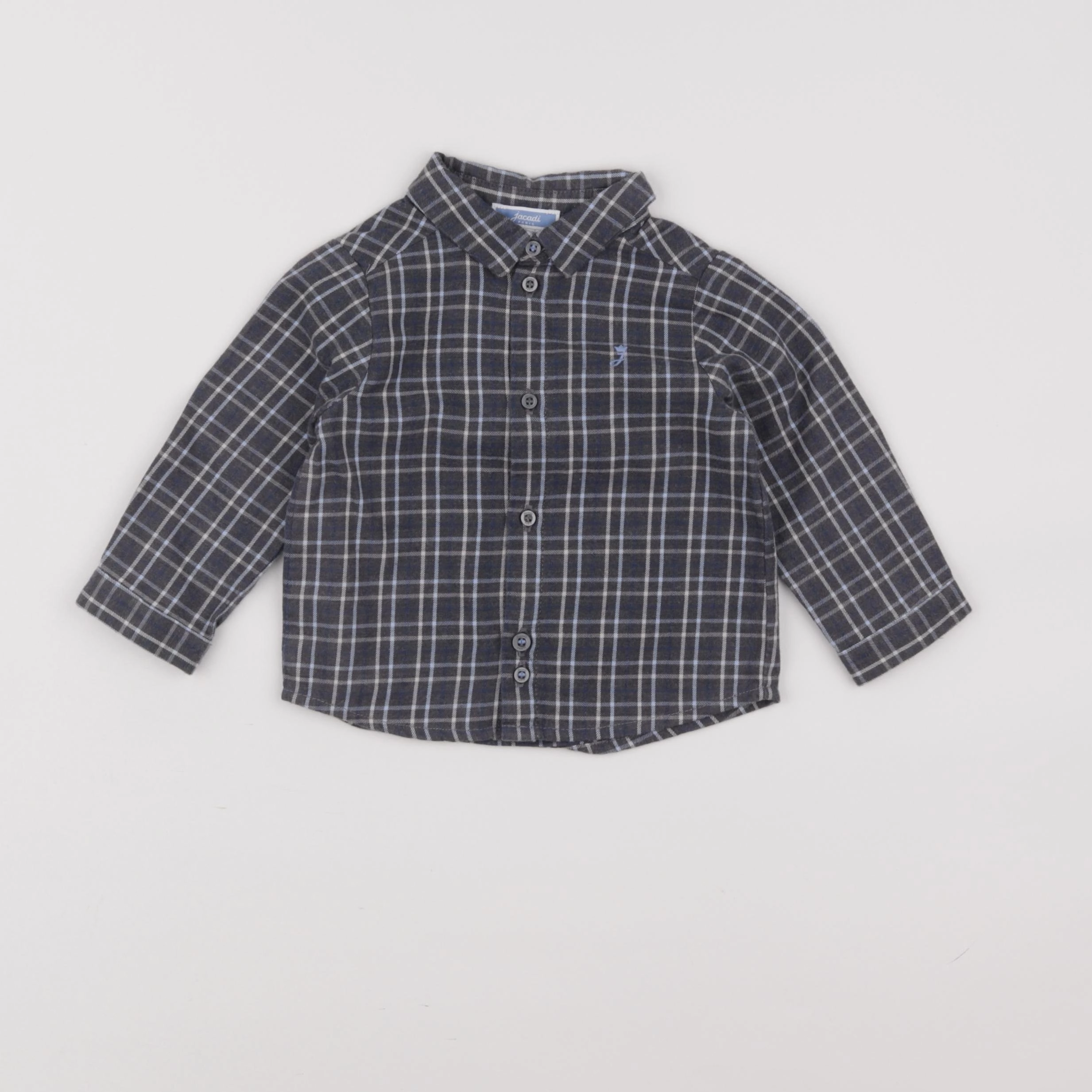 Jacadi - chemise gris - 12 mois