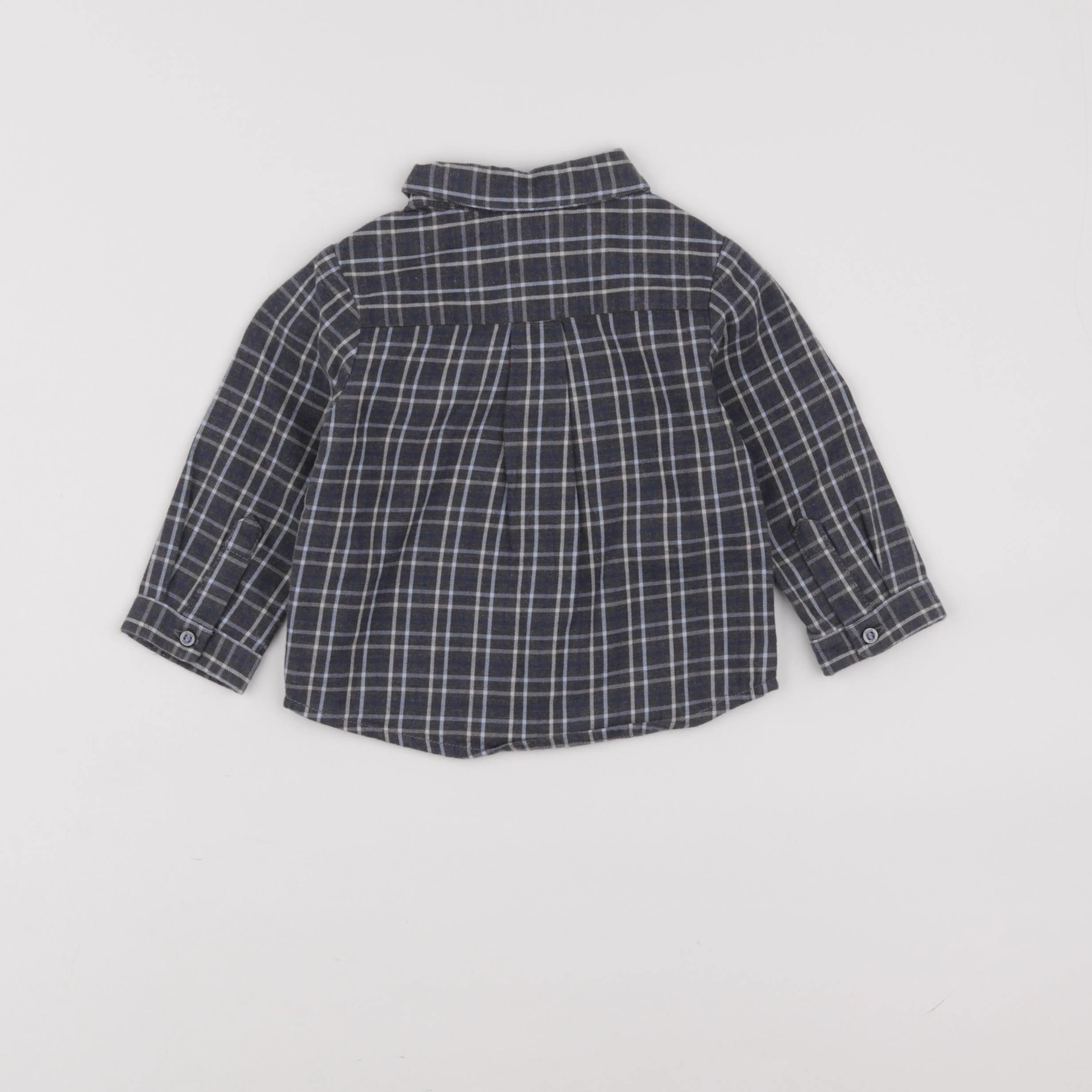 Jacadi - chemise gris - 12 mois