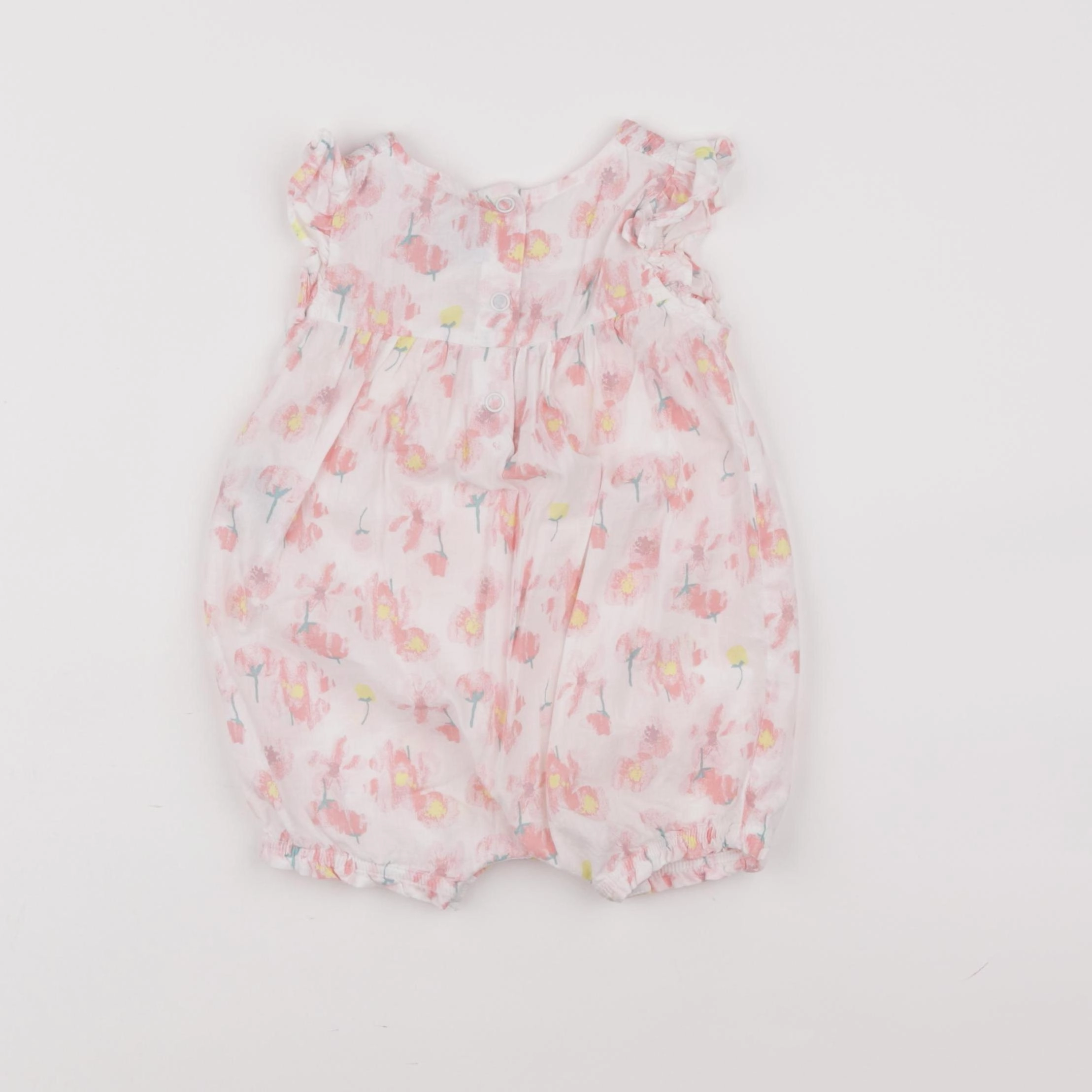 Petit Bateau - combinaison multicolore - 6 mois