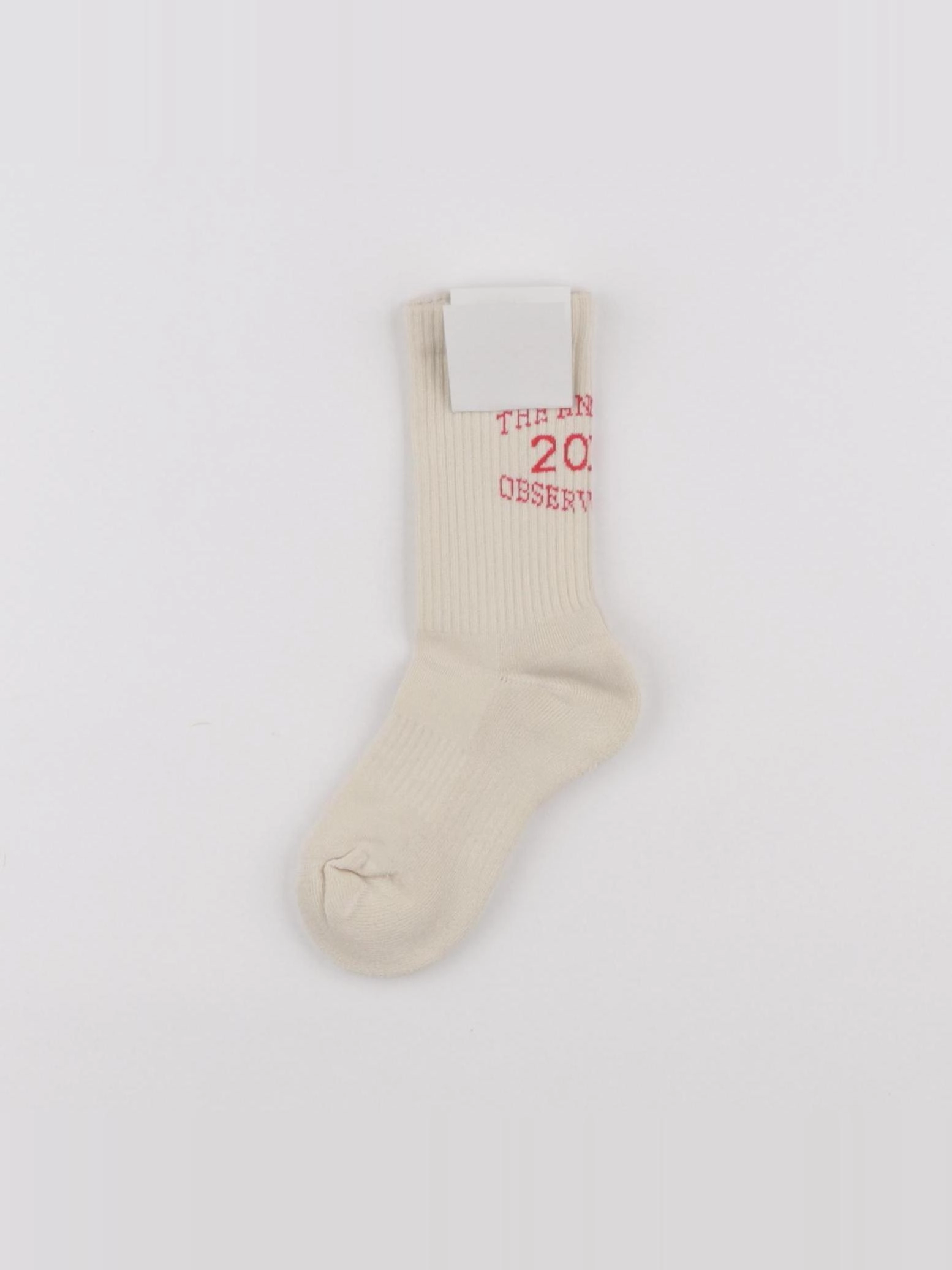 The animals observatory - Chaussettes Worm Blanc - 2/4 ans