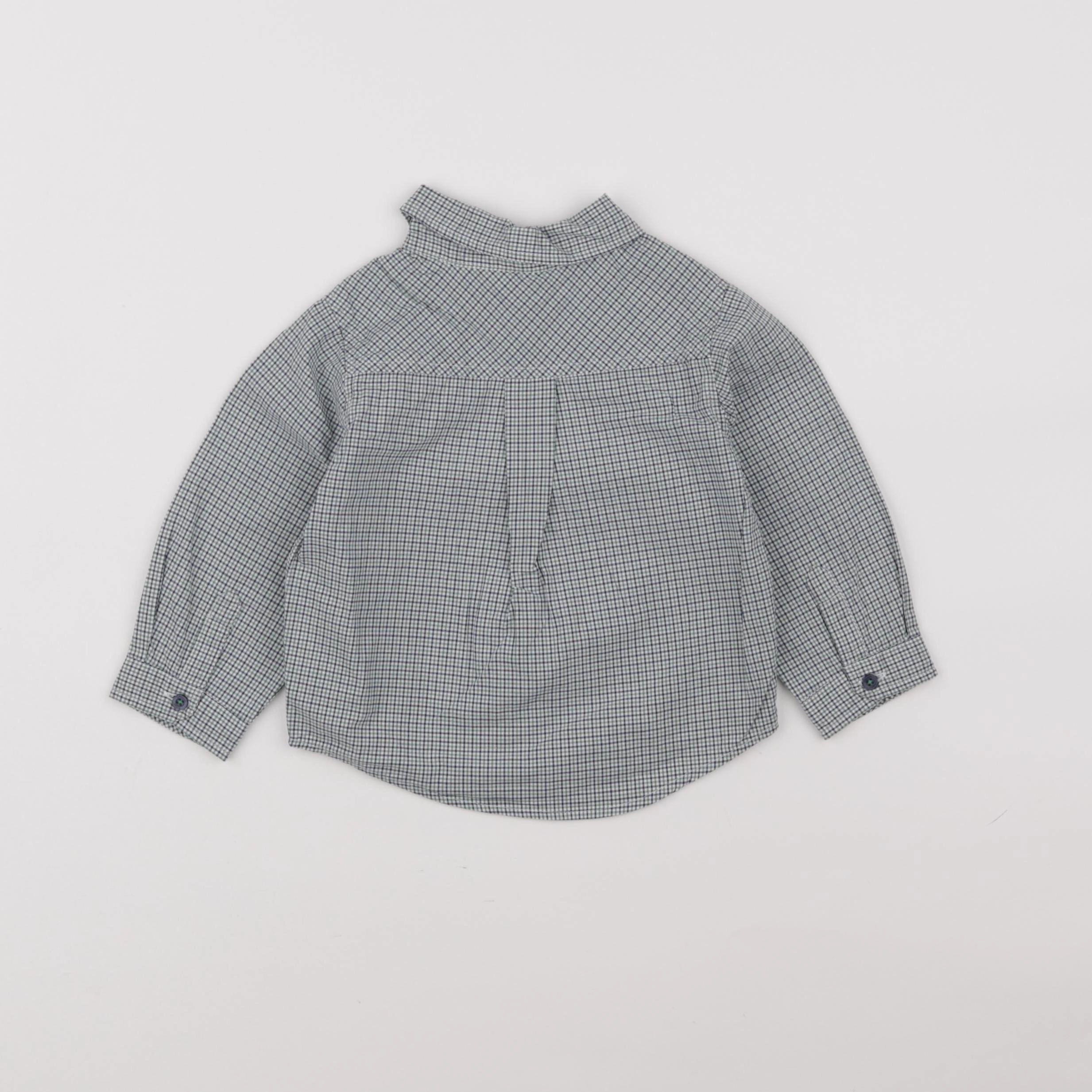 Jacadi - chemise vert - 12 mois