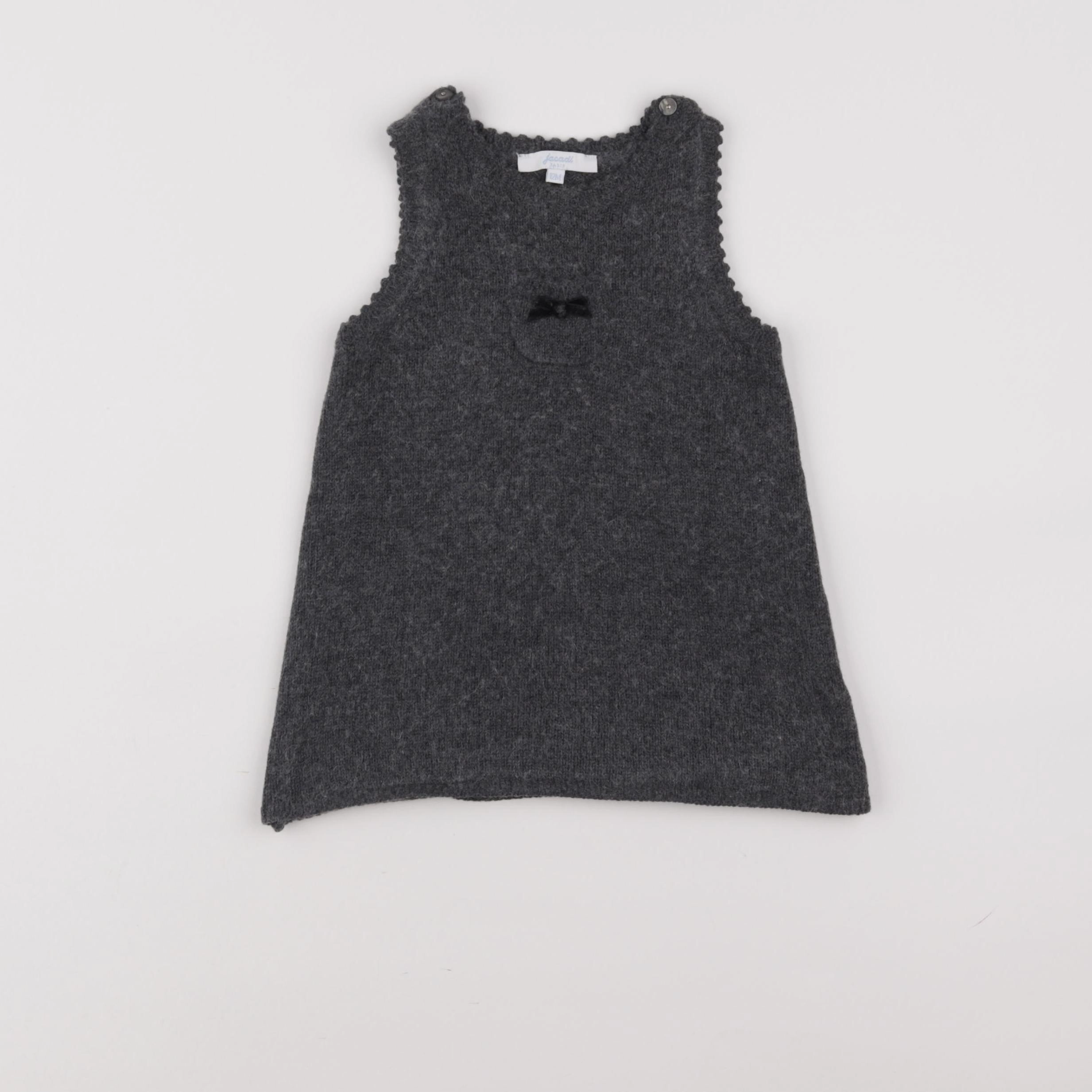 Jacadi - robe gris - 12 mois