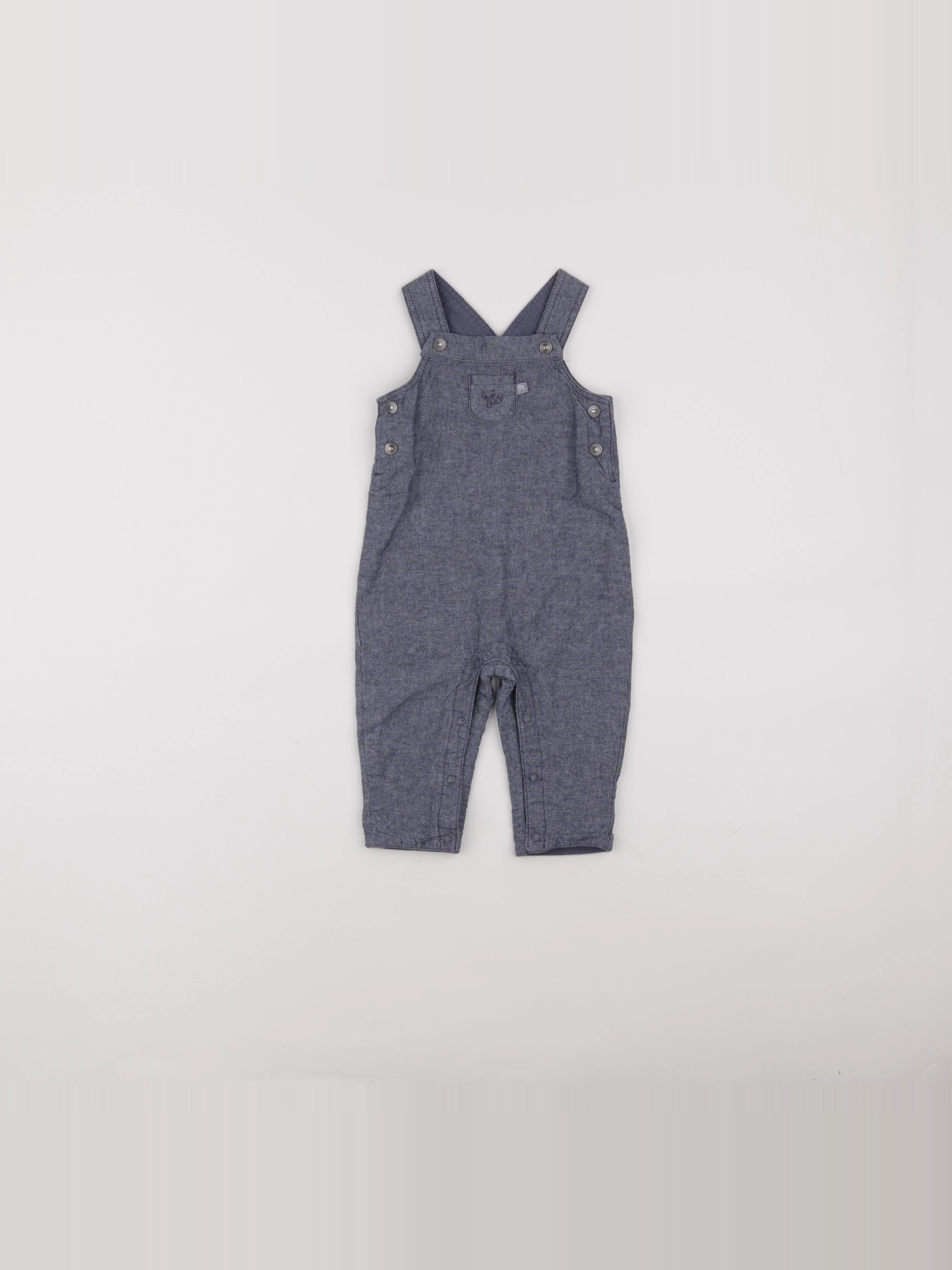Cadet Rousselle - combinaison gris - 6 mois