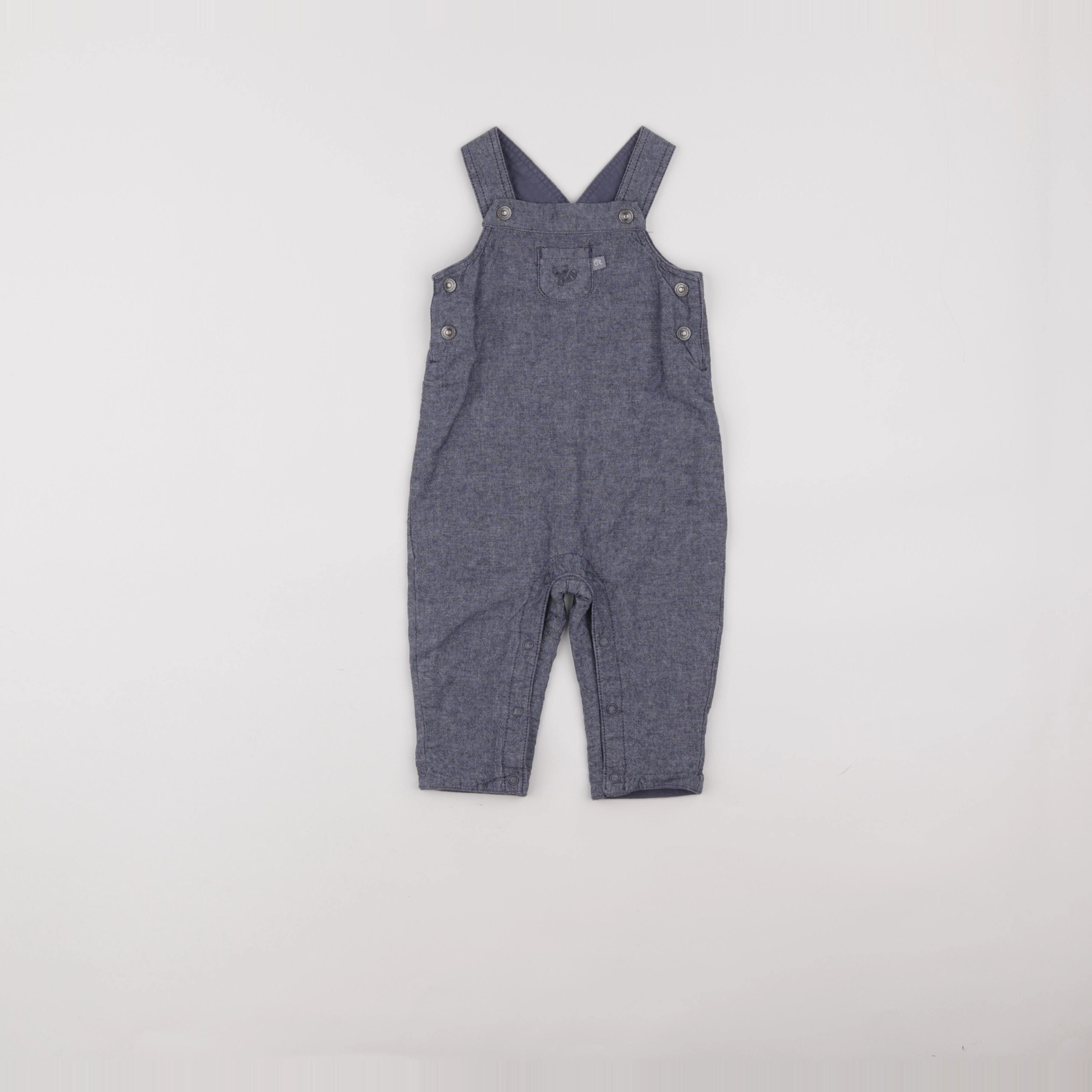 Cadet Rousselle - combinaison gris - 6 mois