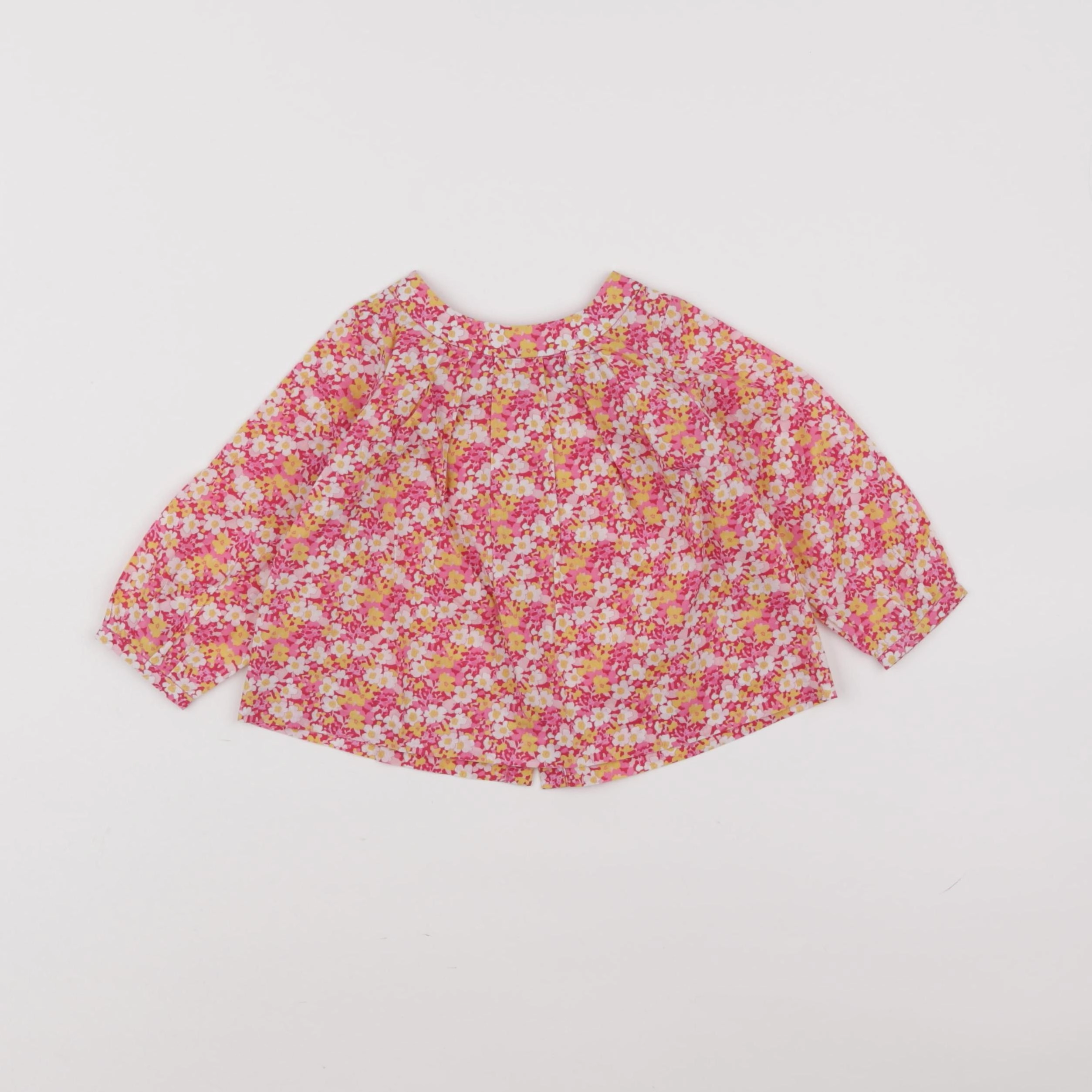 Jacadi - blouse liberty multicolore - 6 mois