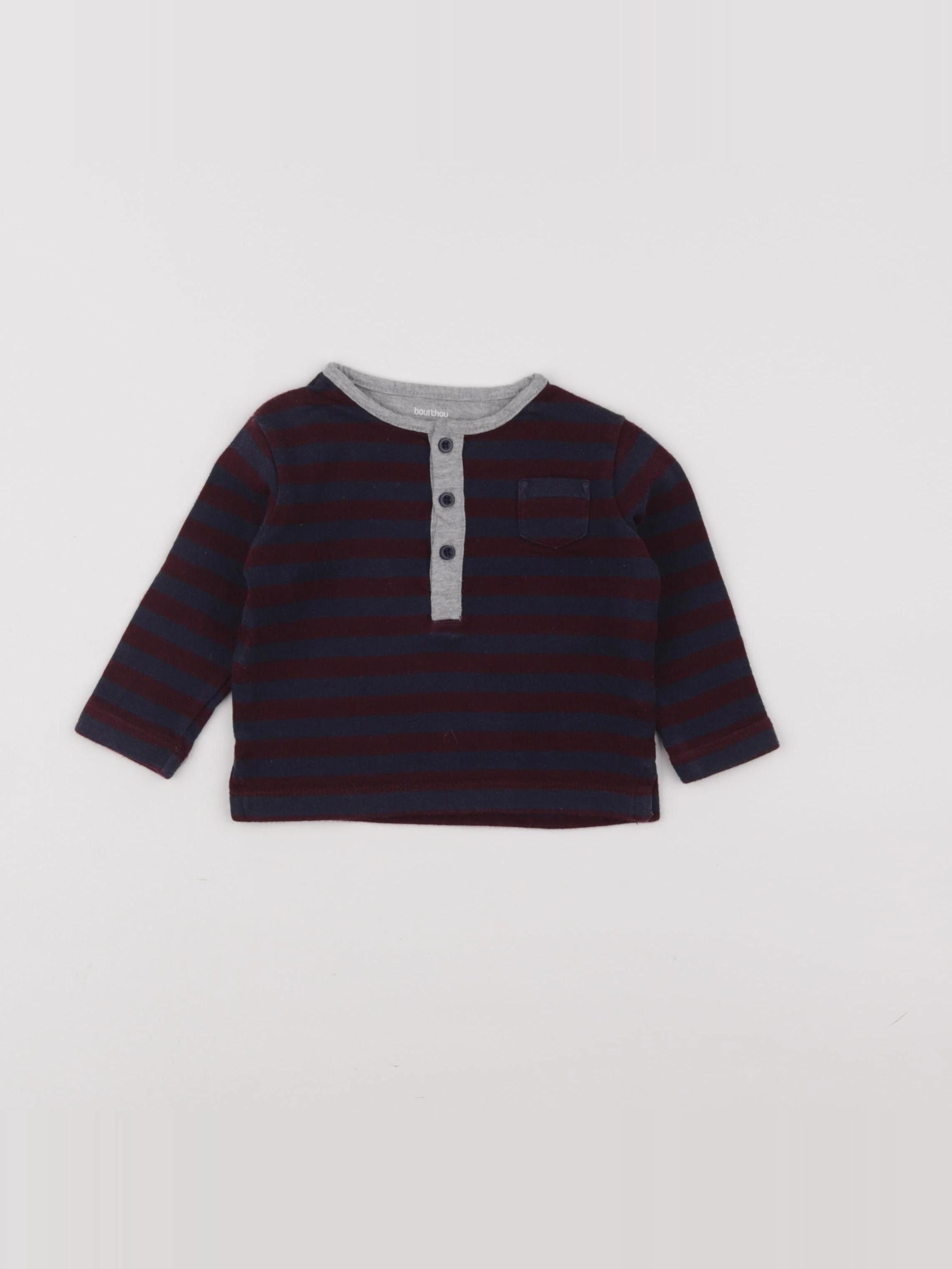 Boutchou - tee-shirt rouge - 6 mois