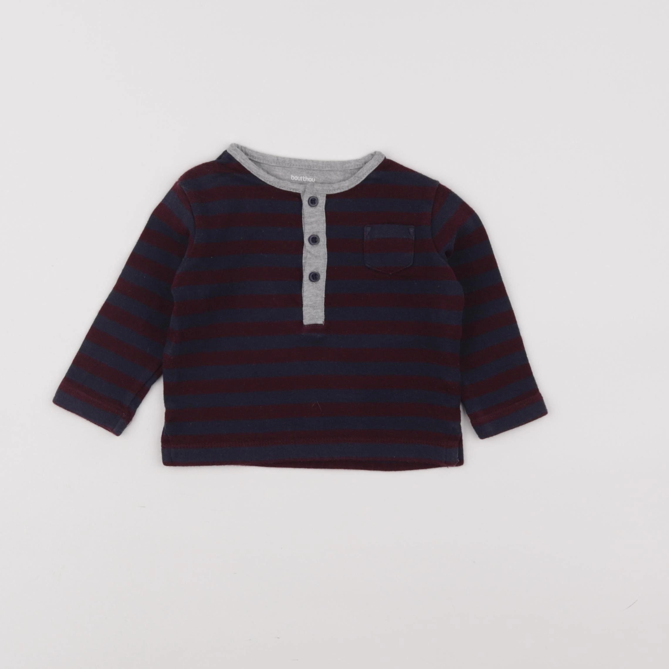 Boutchou - tee-shirt rouge - 6 mois