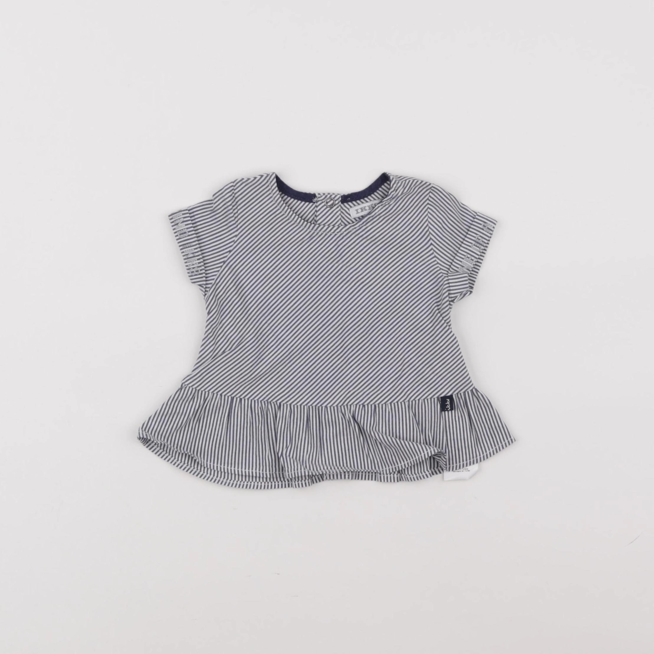 IKKS - blouse gris - 3 mois