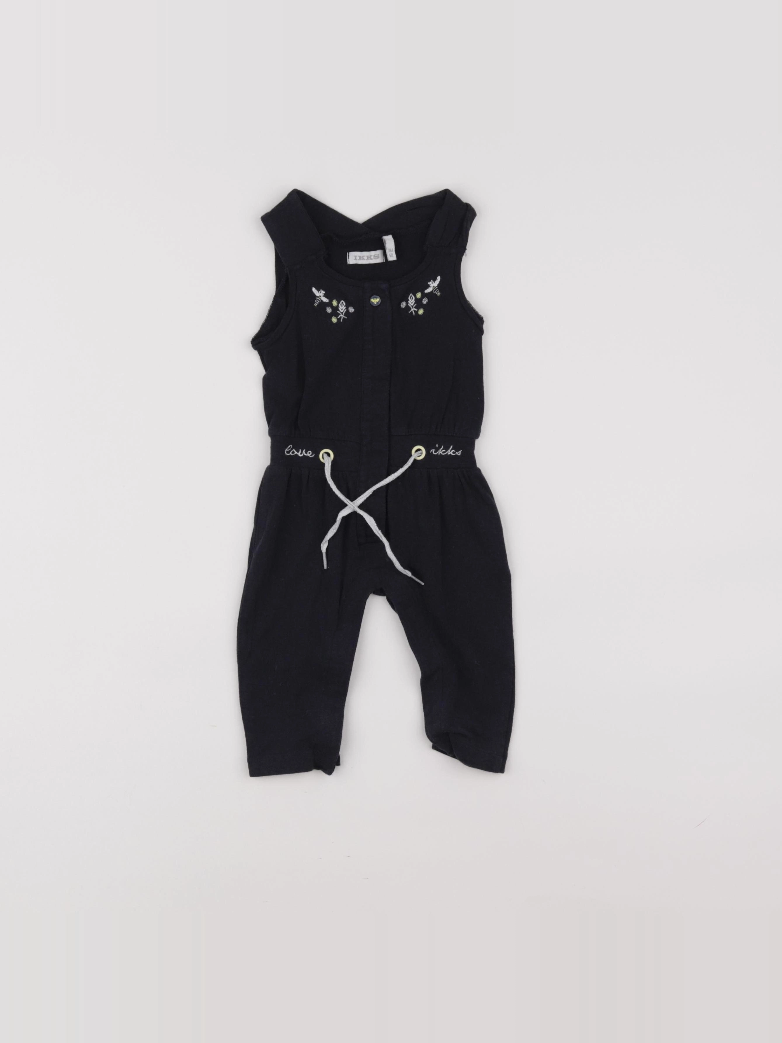 IKKS - combinaison bleu - 3 mois