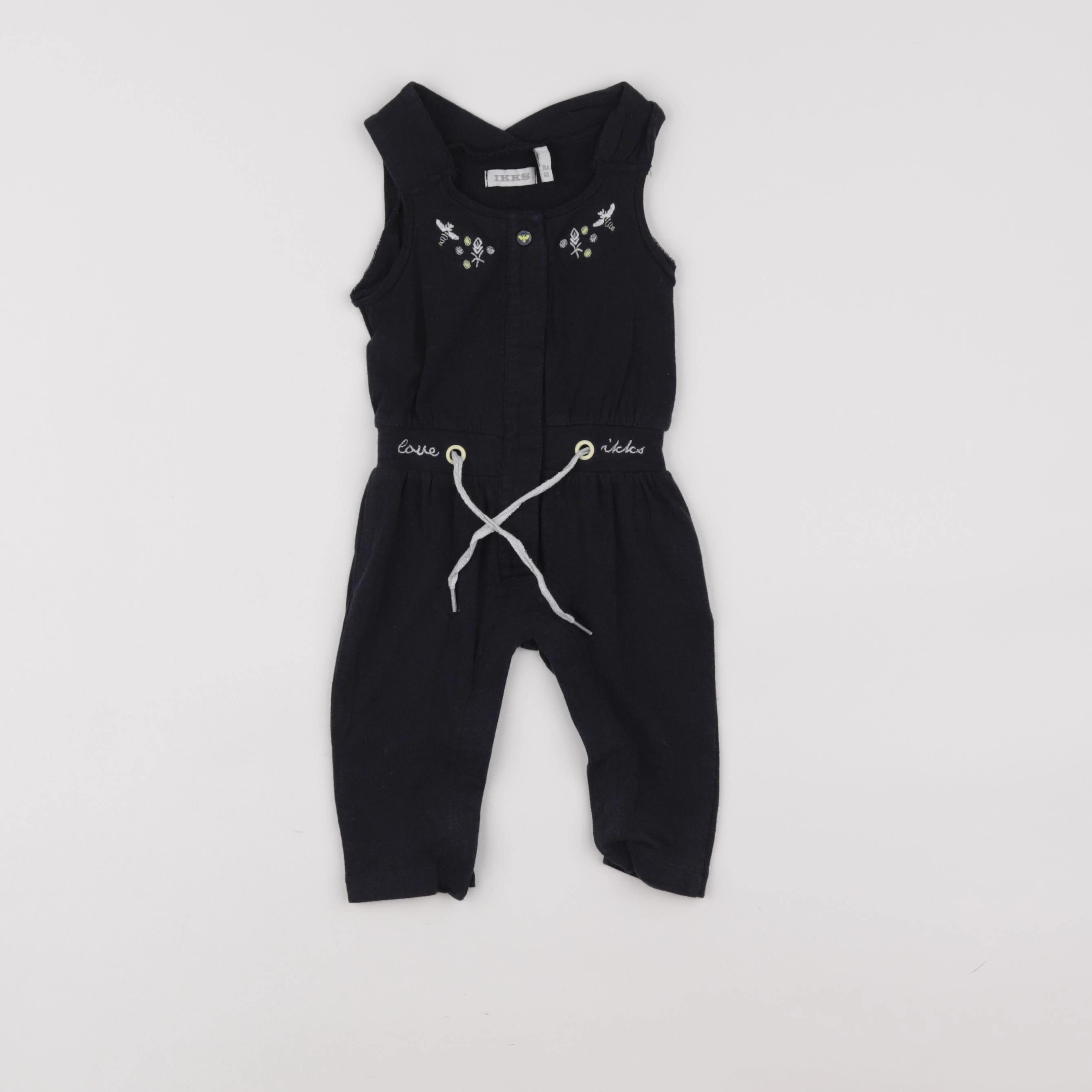 IKKS - combinaison bleu - 3 mois