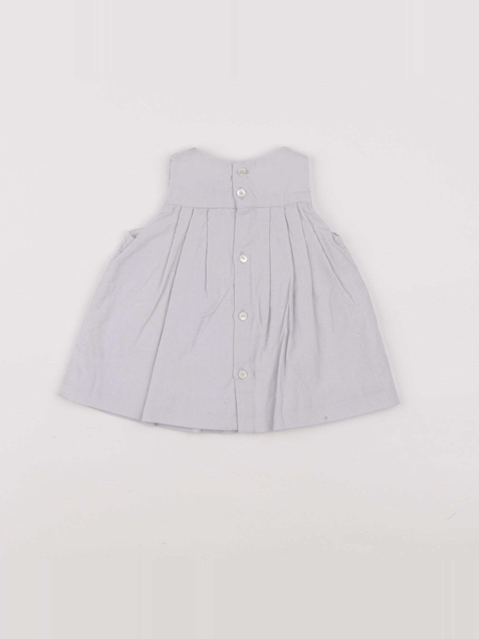 Jacadi - robe gris - 1 mois