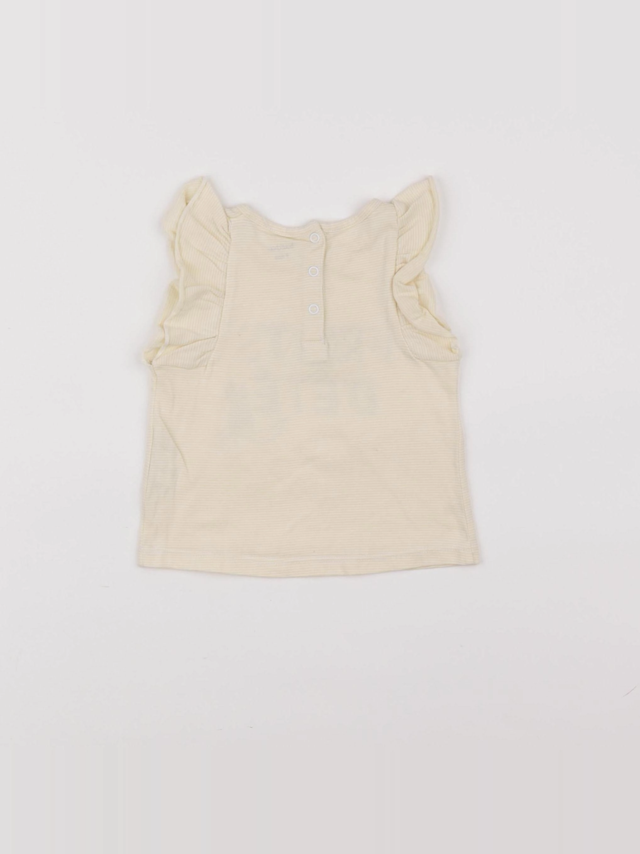 Boutchou - tee-shirt jaune - 9 mois