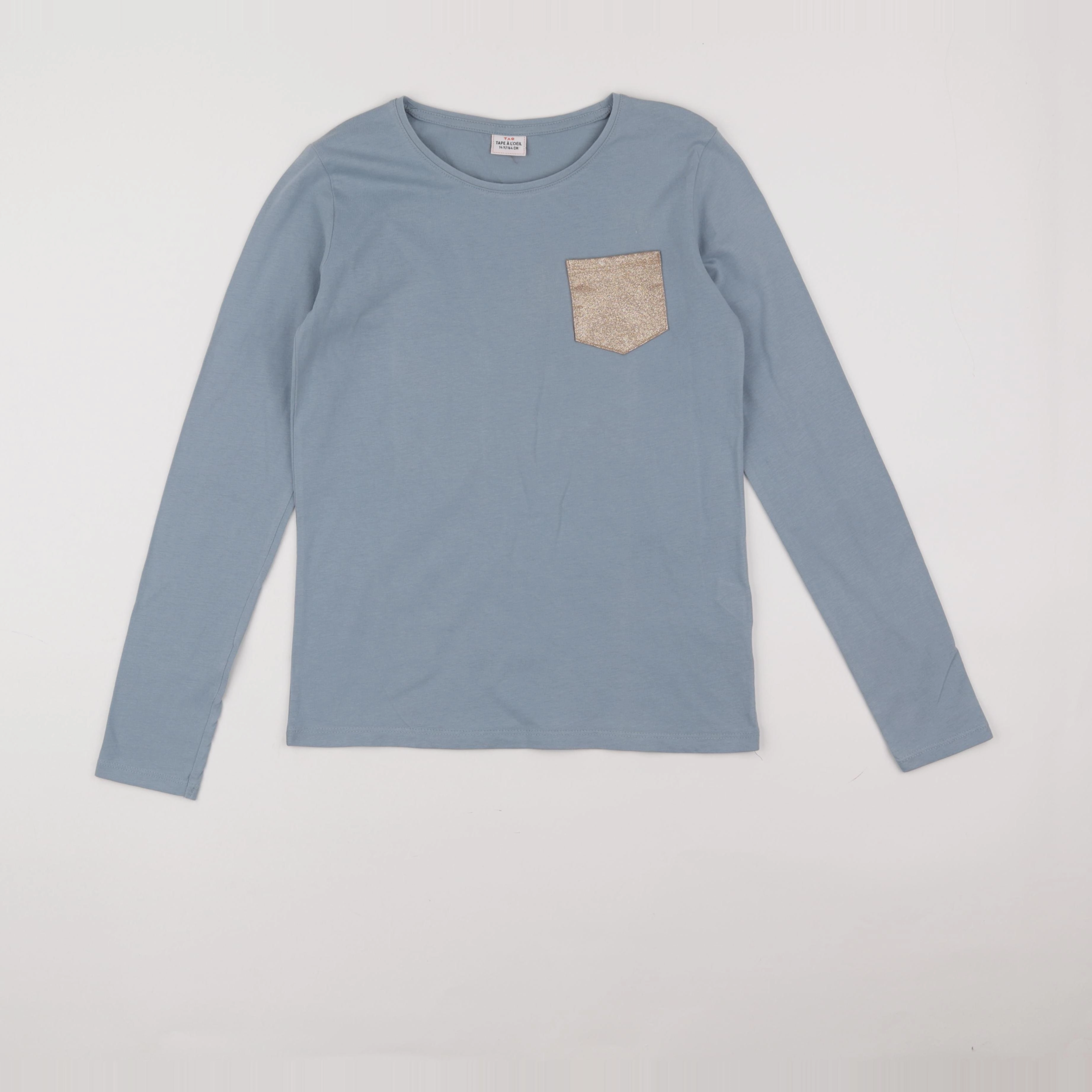 Tape à l'oeil - tee-shirt bleu - 14 ans