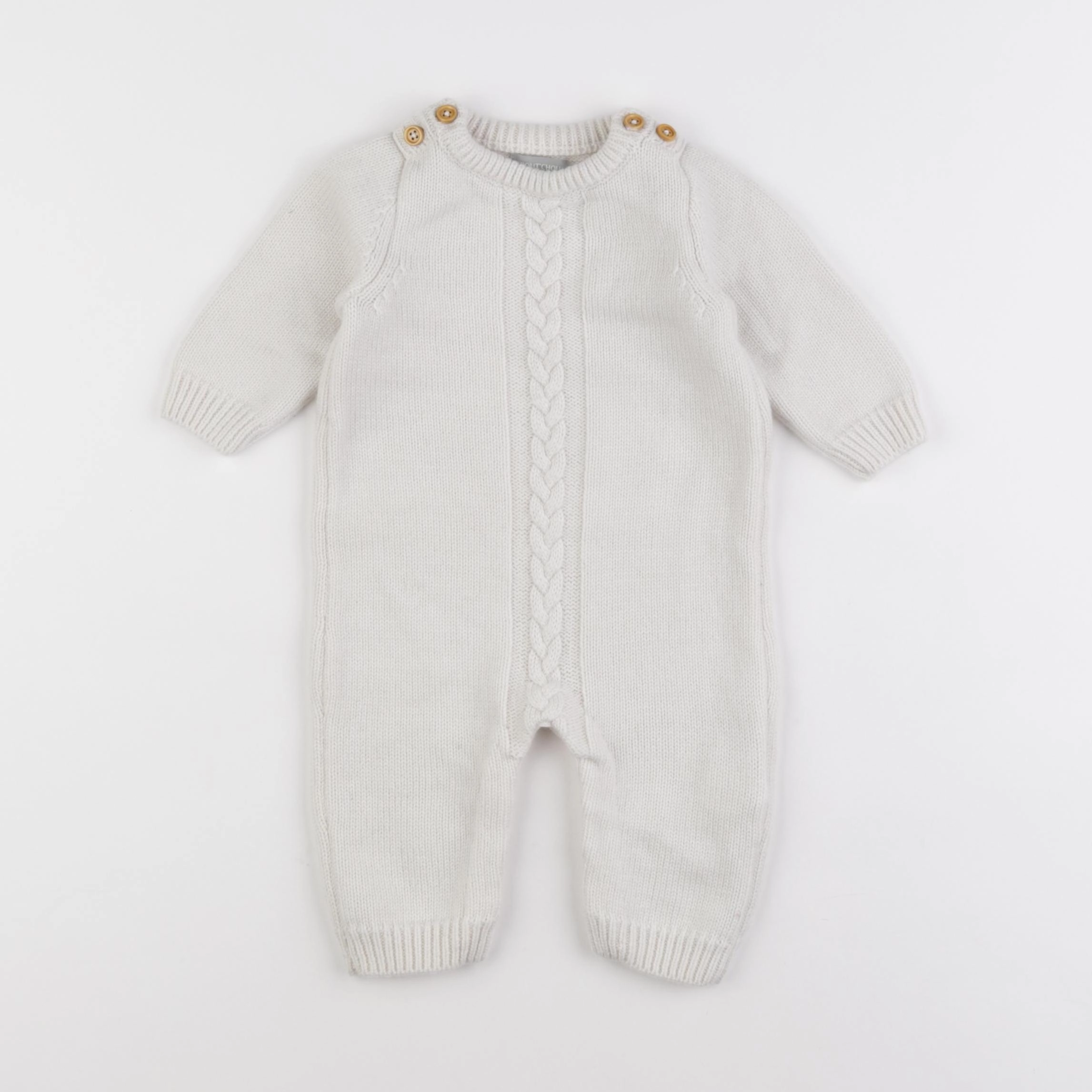 Boutchou - combinaison beige - 6 mois