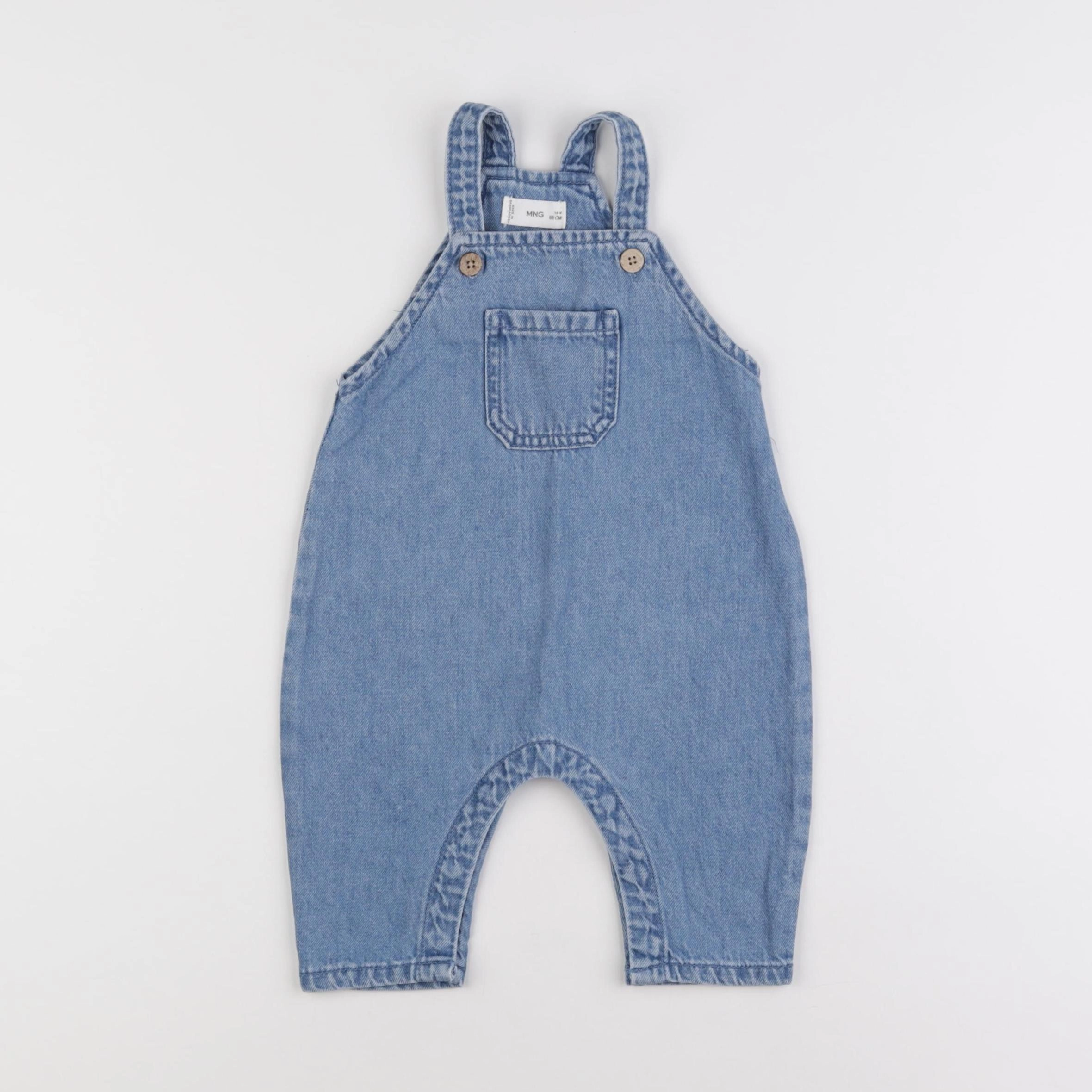 Mango - combinaison bleu - 3/6 mois